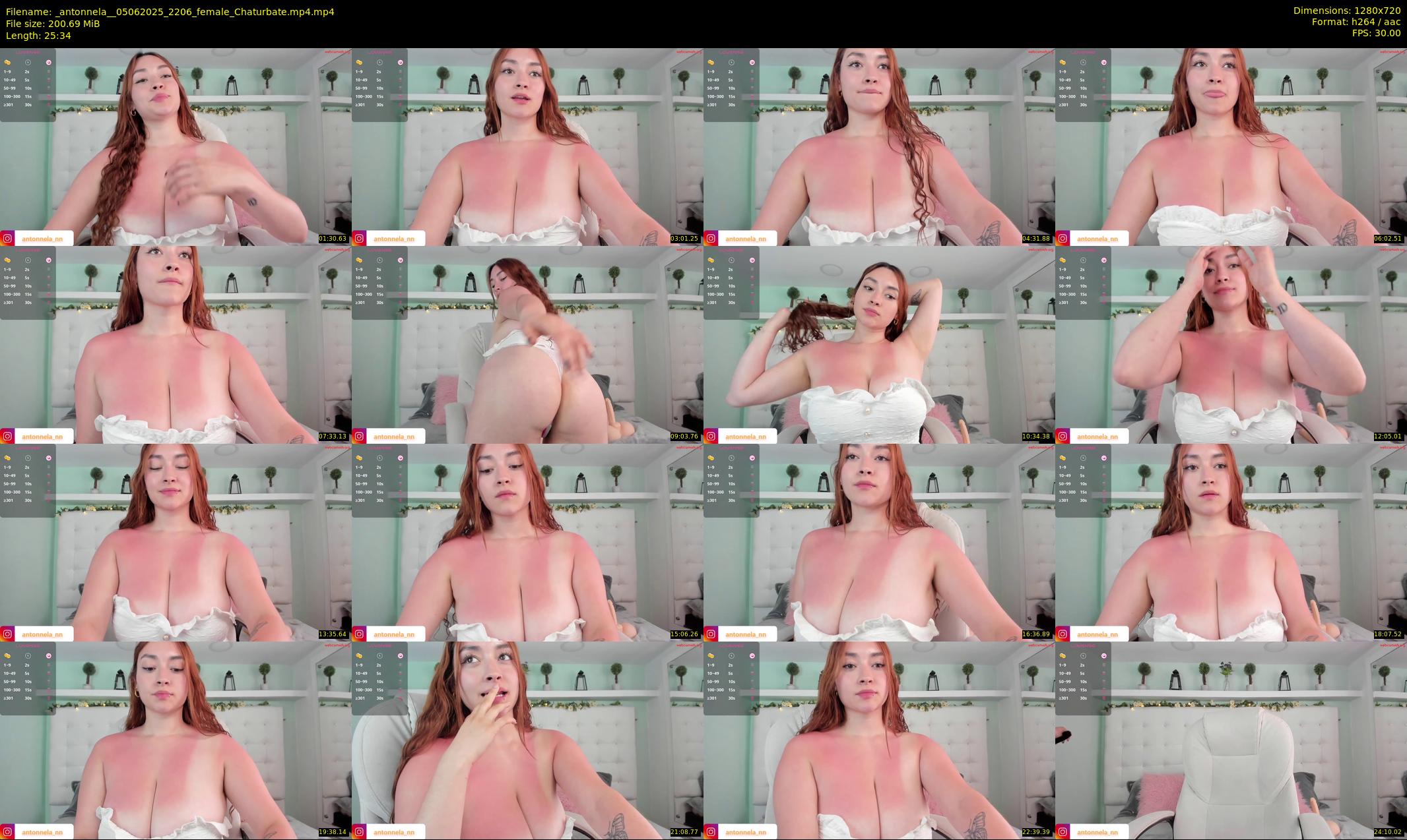 _antonnela_ — 26 minute Chaturbate female cam show recording, 720p, Jun 5, 2025