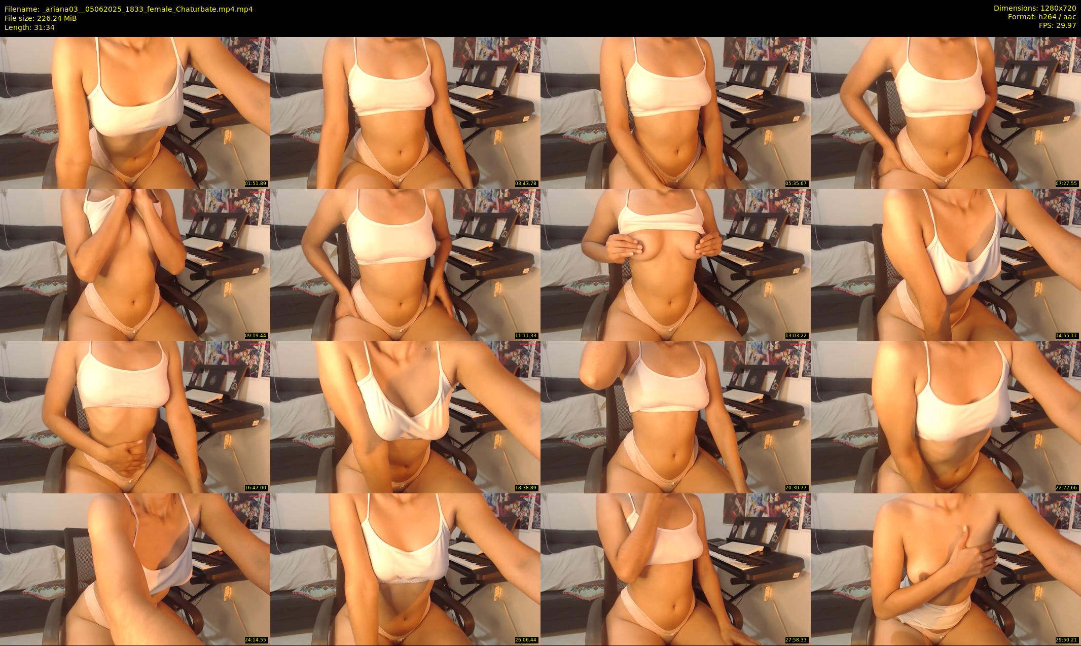 _ariana03_ — 32 minute Chaturbate female cam show recording, 720p, Jun 5, 2025