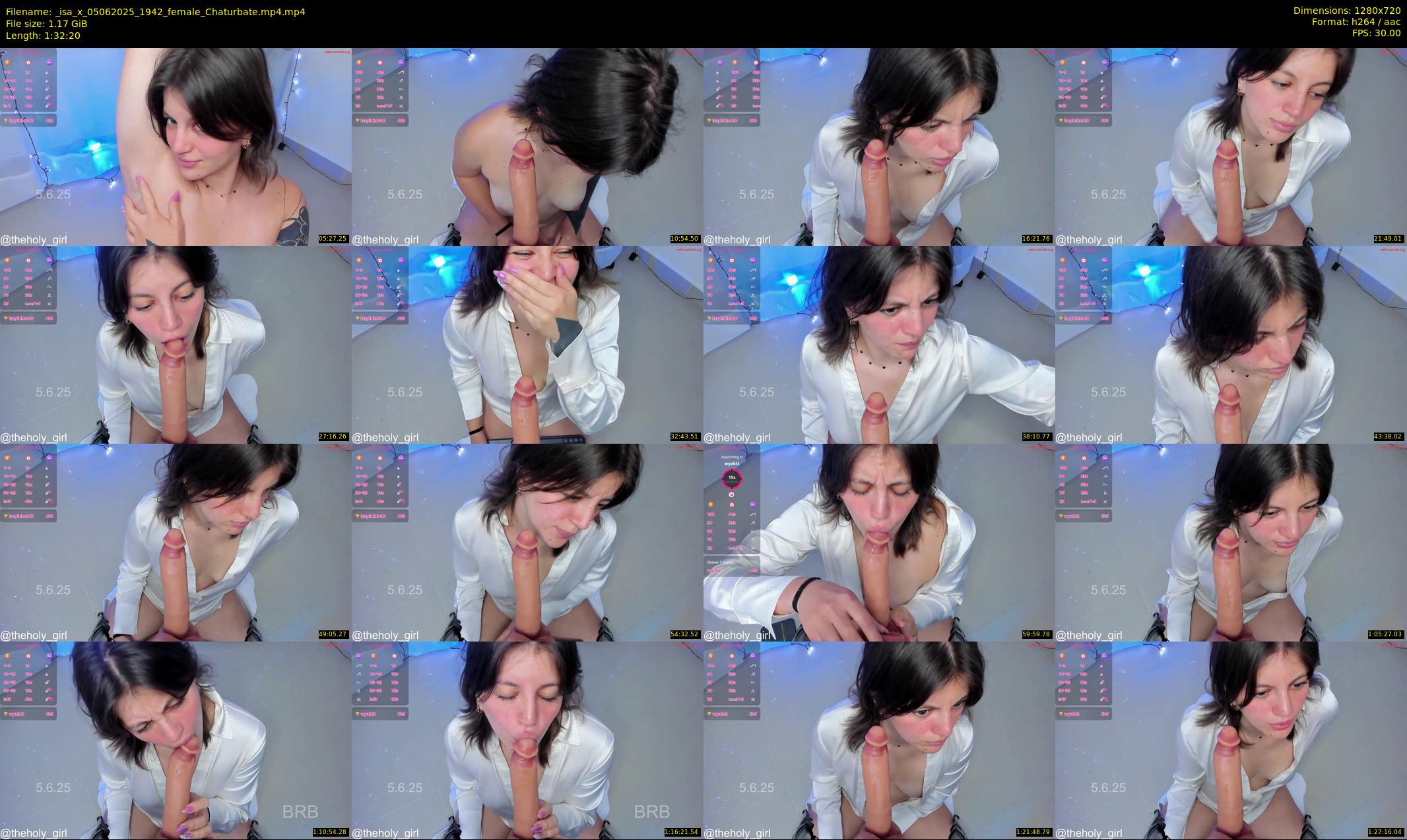_isa_x — 93 minute Chaturbate female cam show recording, 720p, Jun 5, 2025