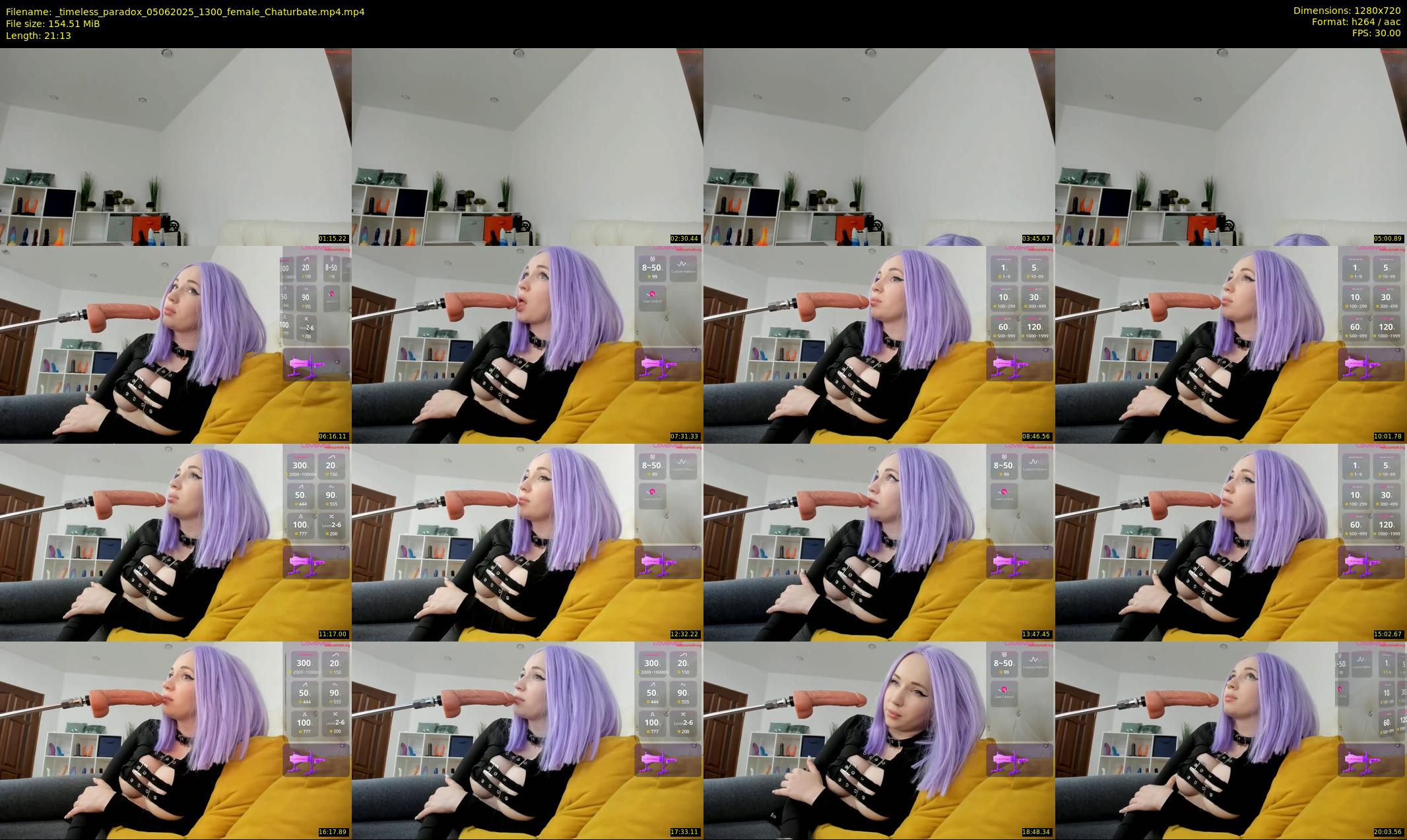 _timeless_paradox — 22 minute Chaturbate female cam show recording, 720p, Jun 5, 2025