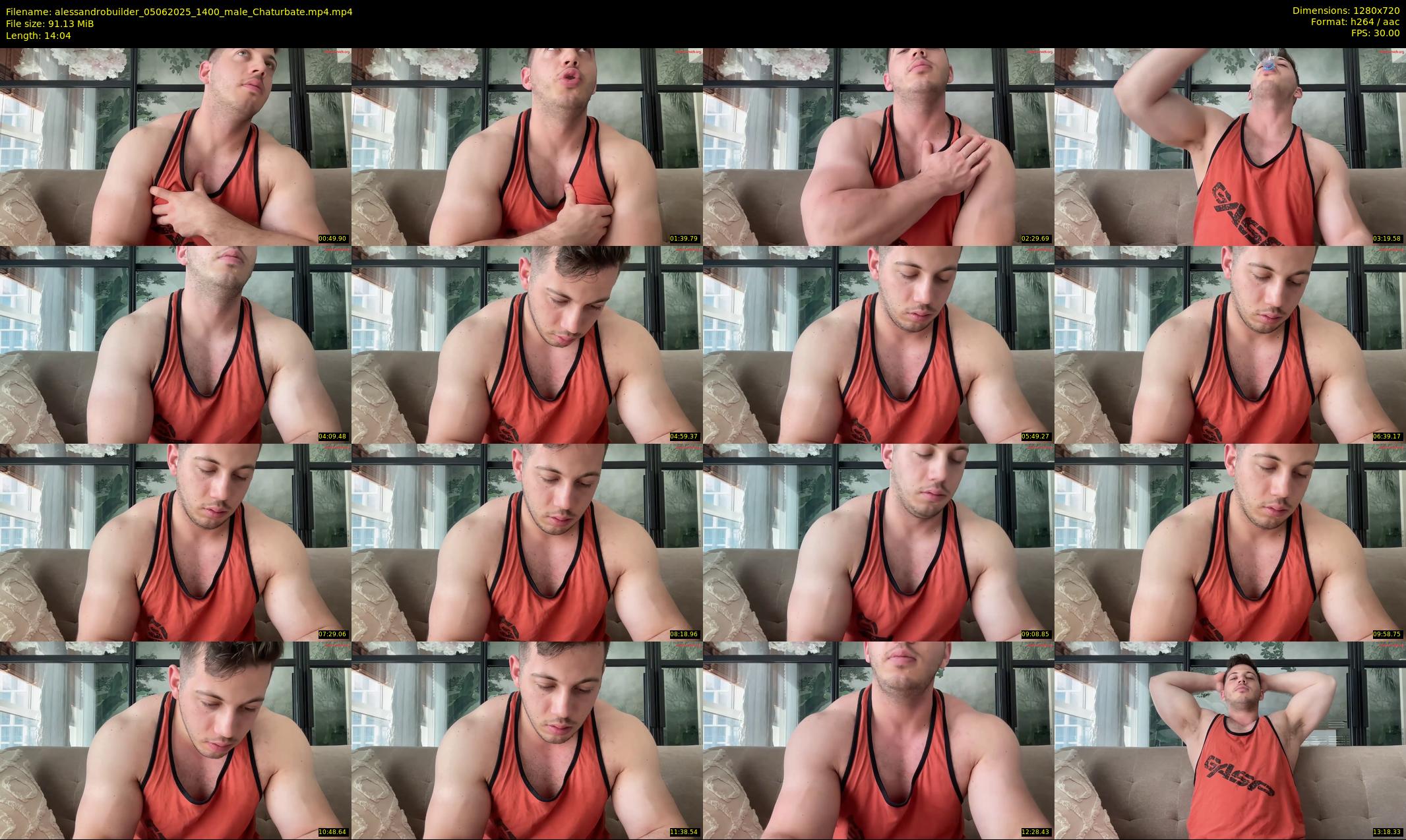 alessandrobuilder — 15 minute Chaturbate couple cam show recording, 720p, Jun 5, 2025