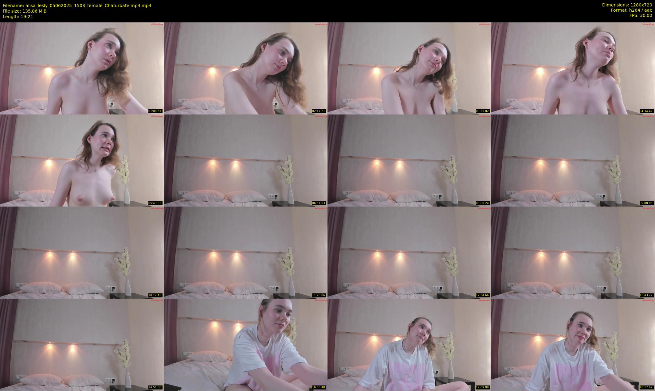 alisa_lesly — 20 minute Chaturbate female cam show recording, 720p, Jun 5, 2025