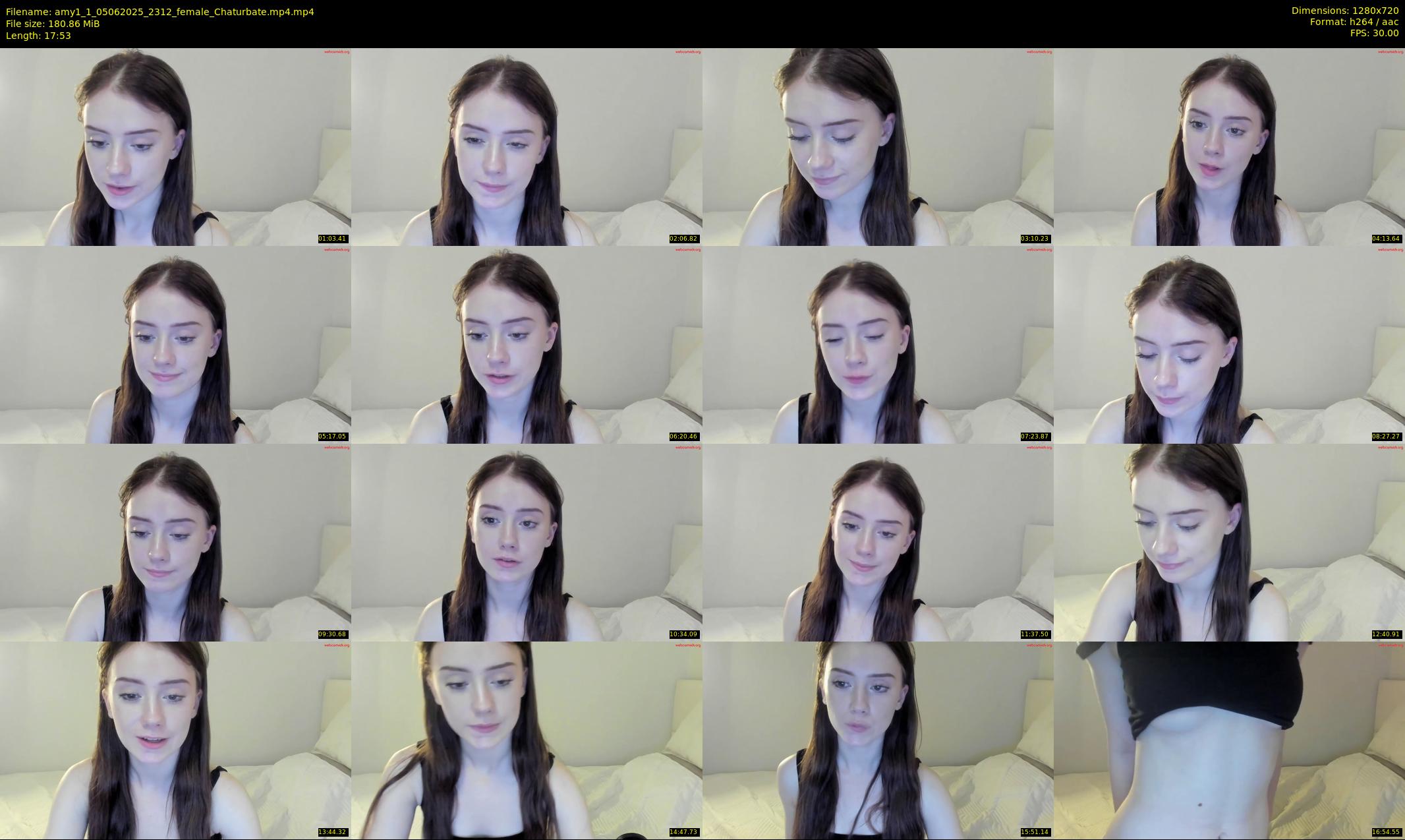 amy1_1 — 18 minute Chaturbate female cam show recording, 720p, Jun 5, 2025