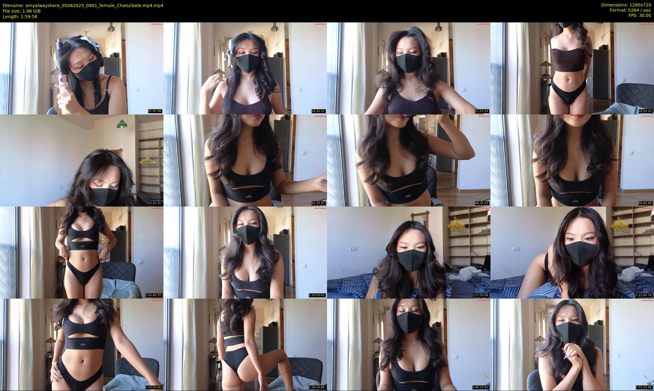 amyalwayshere — 120 minute Chaturbate female cam show recording, 720p, Jun 5, 2025