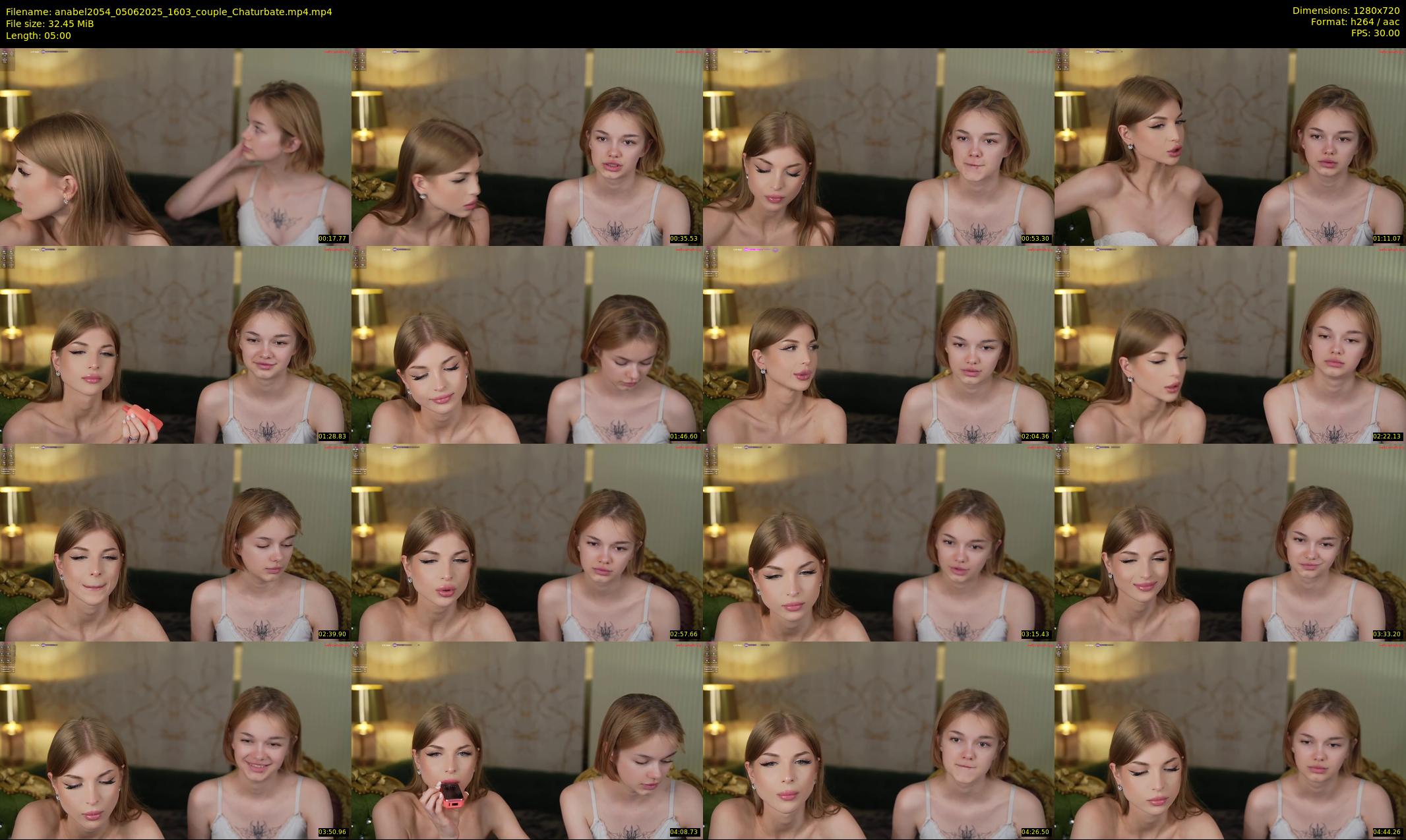 anabel2054 — 5 minute Chaturbate female cam show recording, 720p, Jun 5, 2025