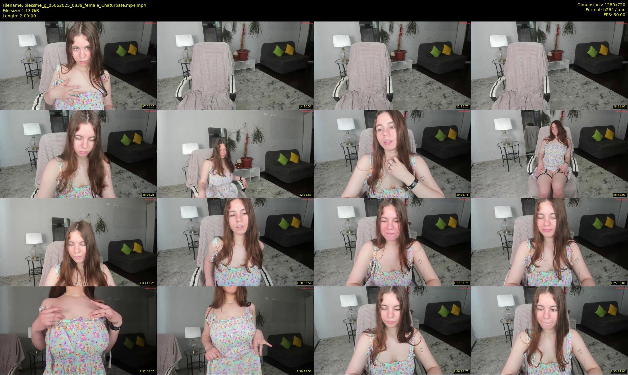 blessme_g — 120 minute Chaturbate female cam show recording, 720p, Jun 5, 2025