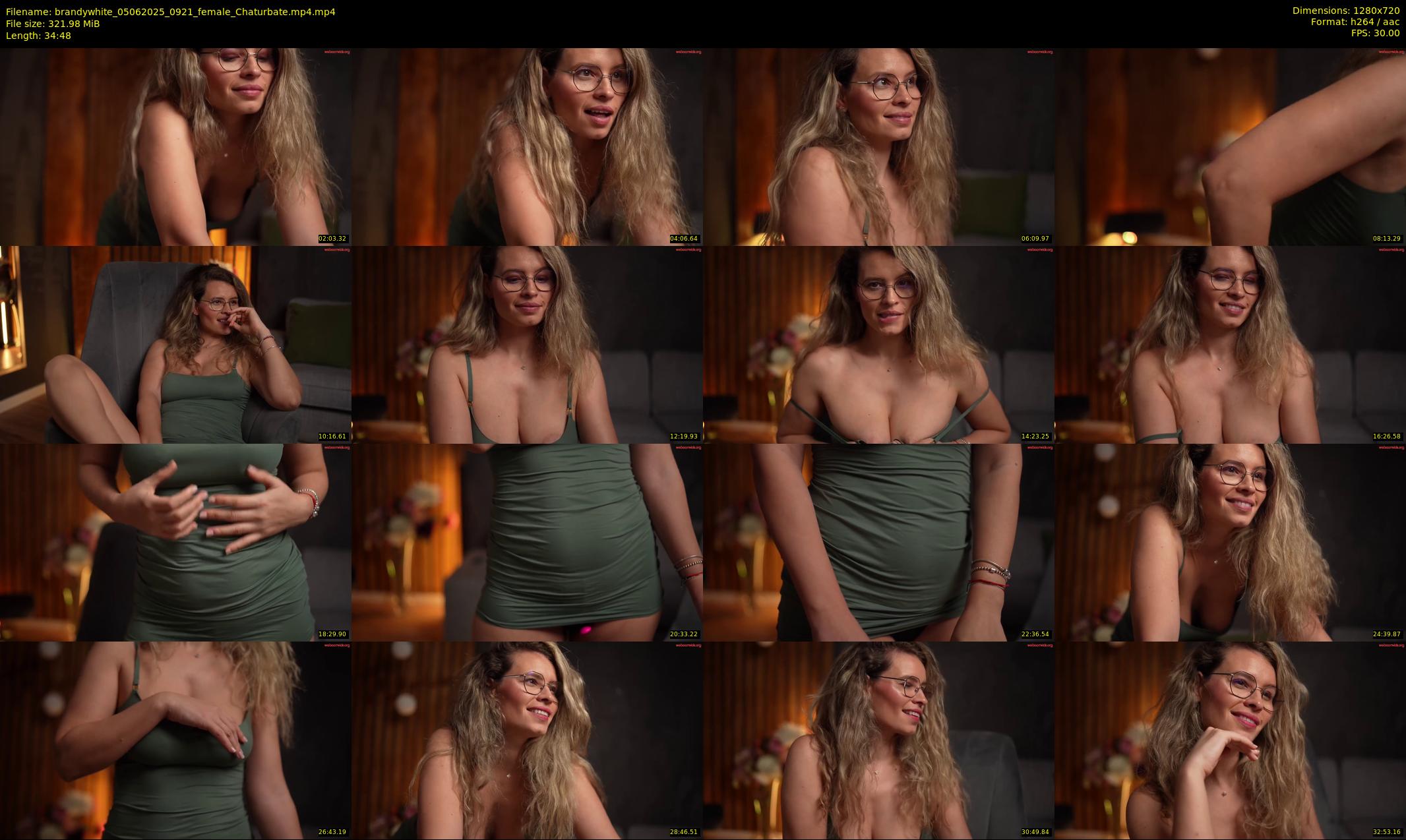 brandywhite — 35 minute Chaturbate female cam show recording, 720p, Jun 5, 2025