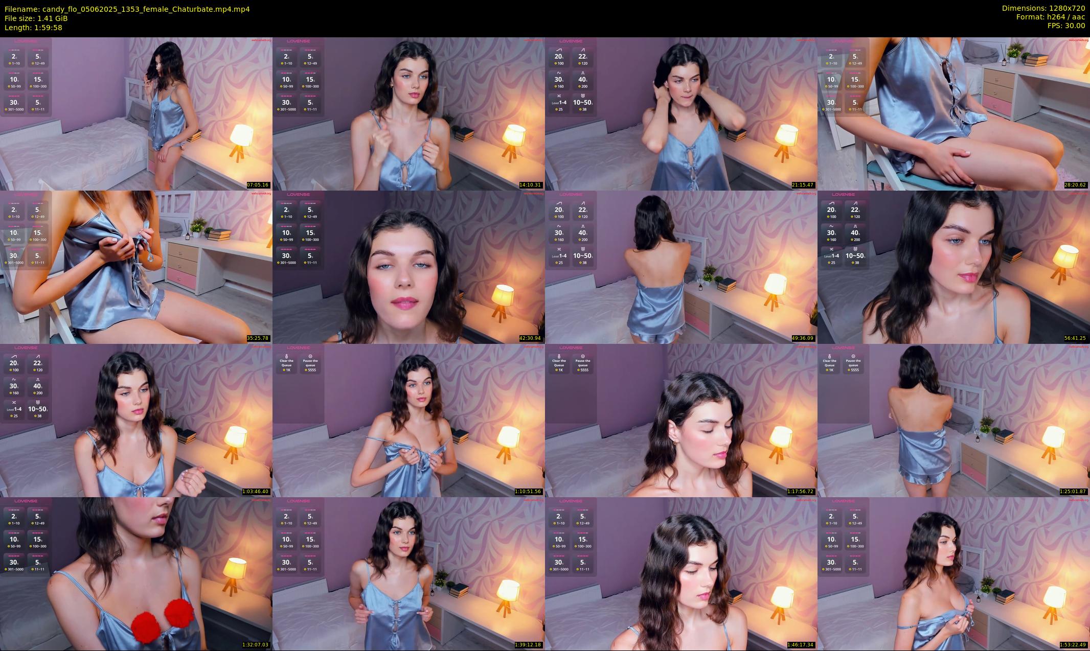 candy_flo — 120 minute Chaturbate female cam show recording, 720p, Jun 5, 2025