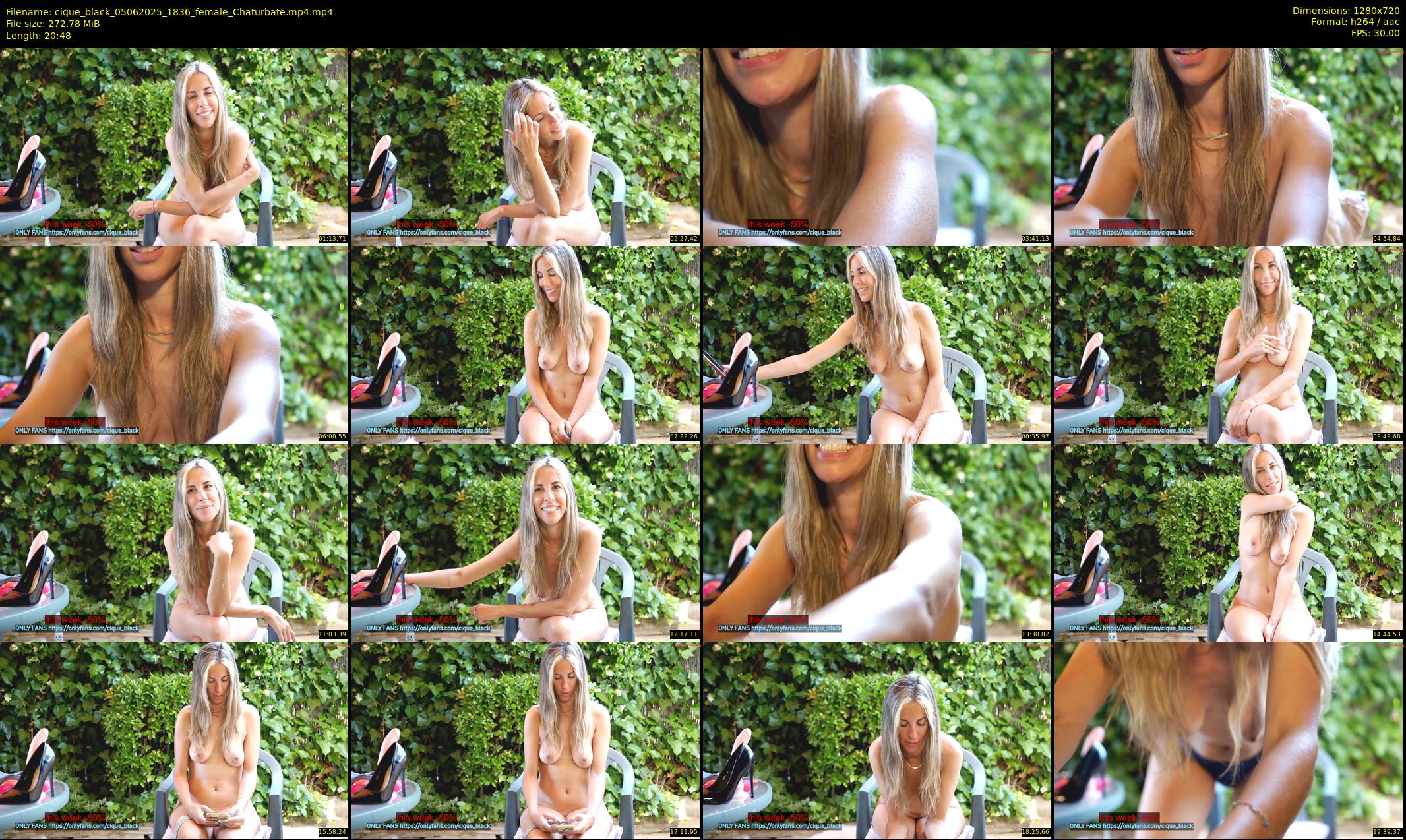 cique_black — 21 minute Chaturbate female cam show recording, 720p, Jun 5, 2025