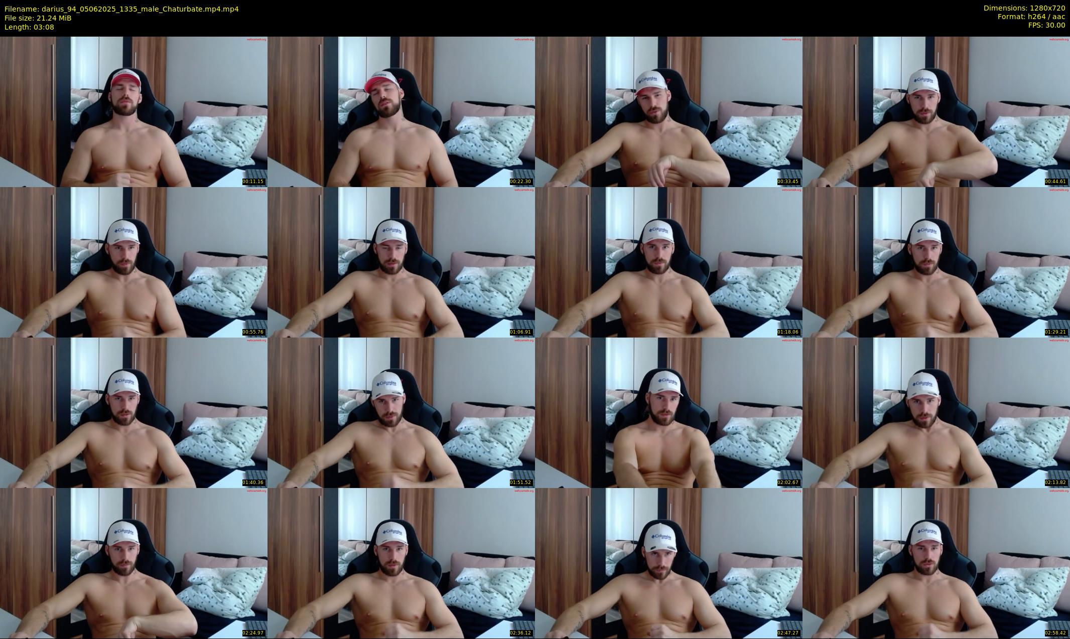 darius_94 — 4 minute Chaturbate male cam show recording, 720p, Jun 5, 2025