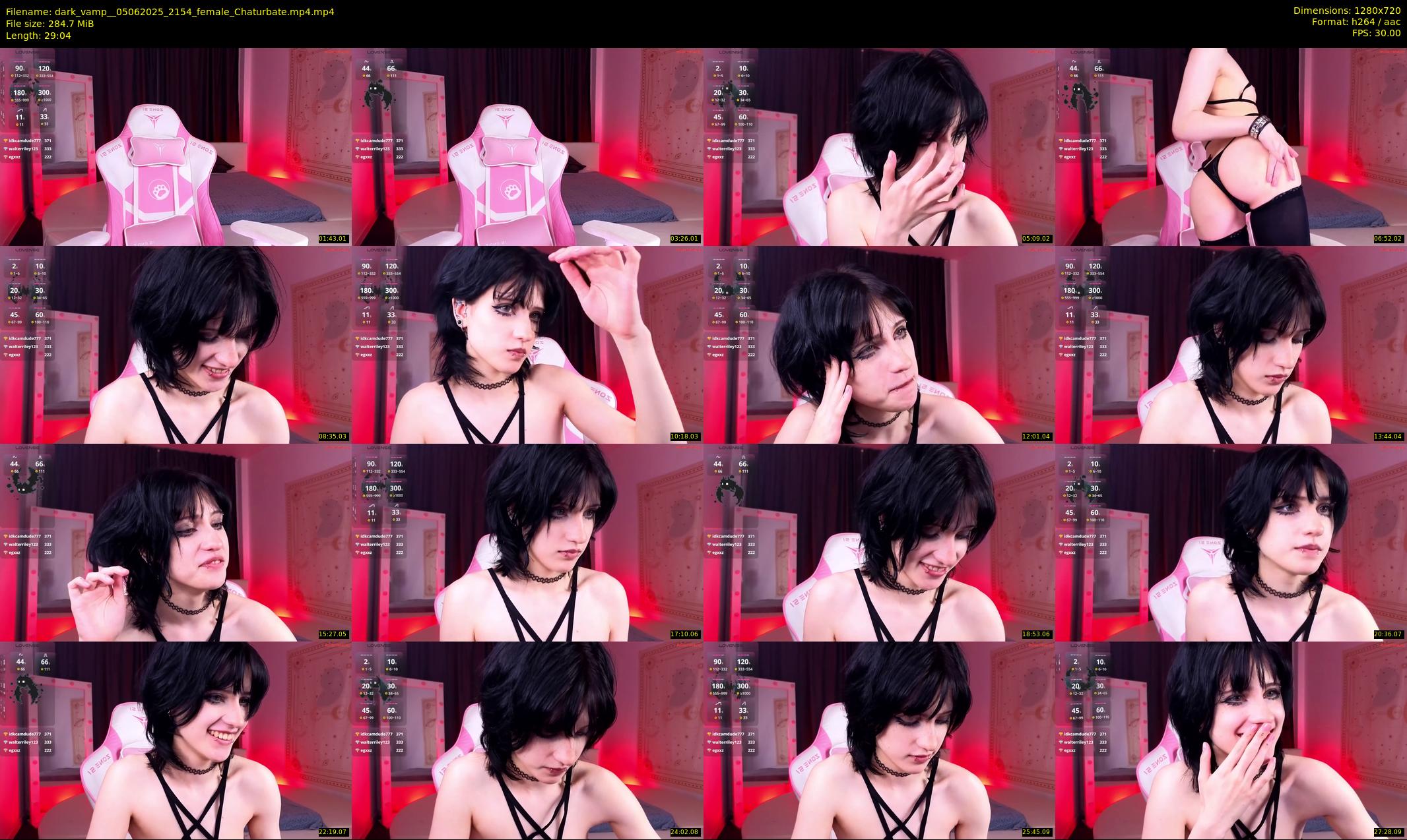 dark_vamp_ — 30 minute Chaturbate female cam show recording, 720p, Jun 5, 2025