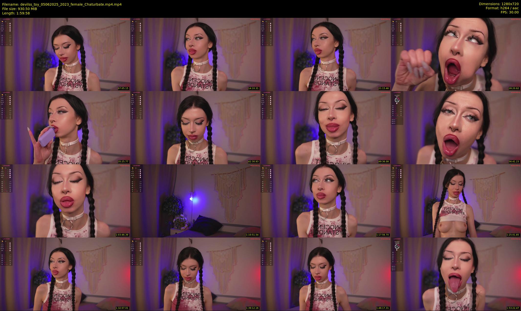 devilss_toy — 120 minute Chaturbate female cam show recording, 720p, Jun 5, 2025