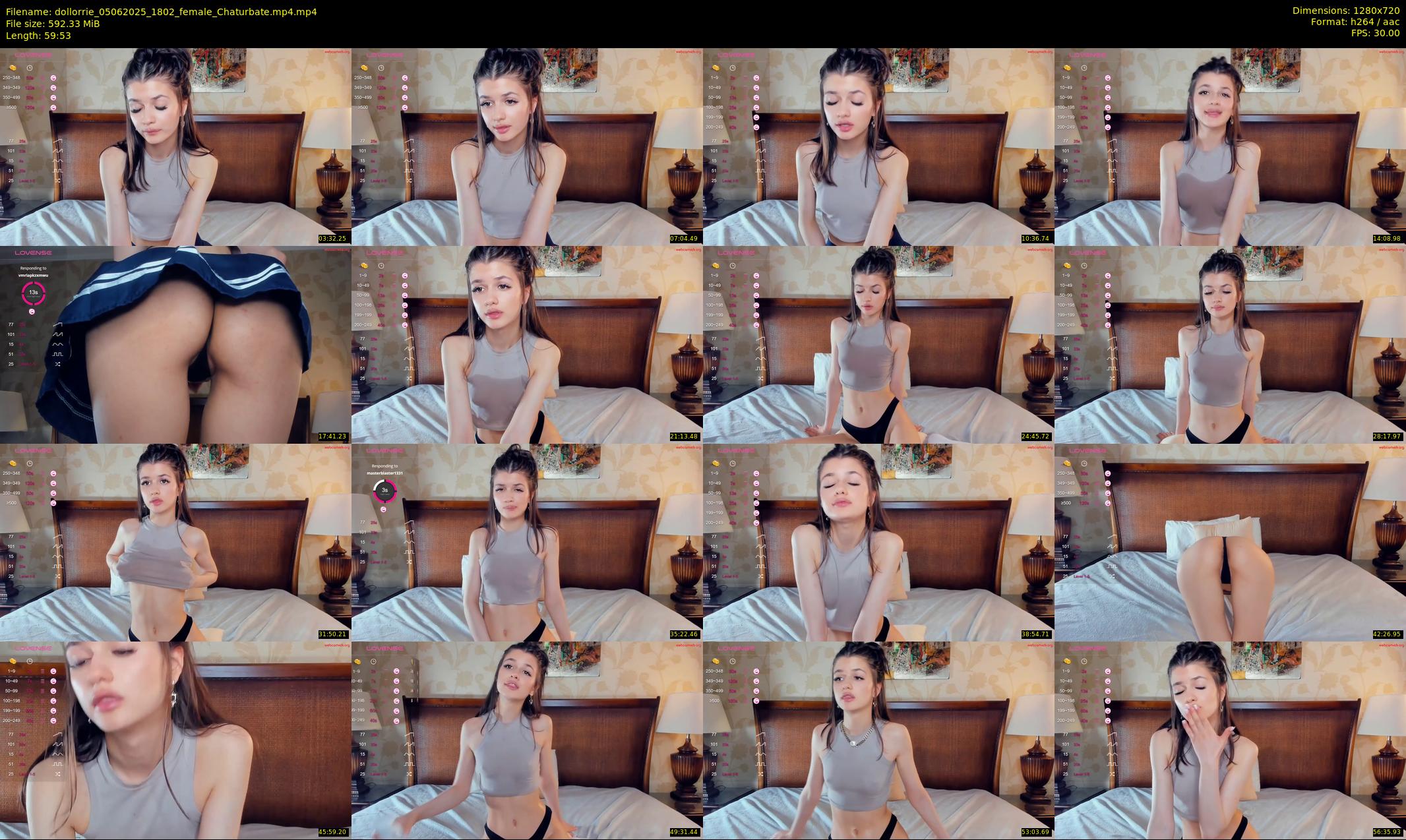 dollorrie — 60 minute Chaturbate couple cam show recording, 720p, Jun 5, 2025