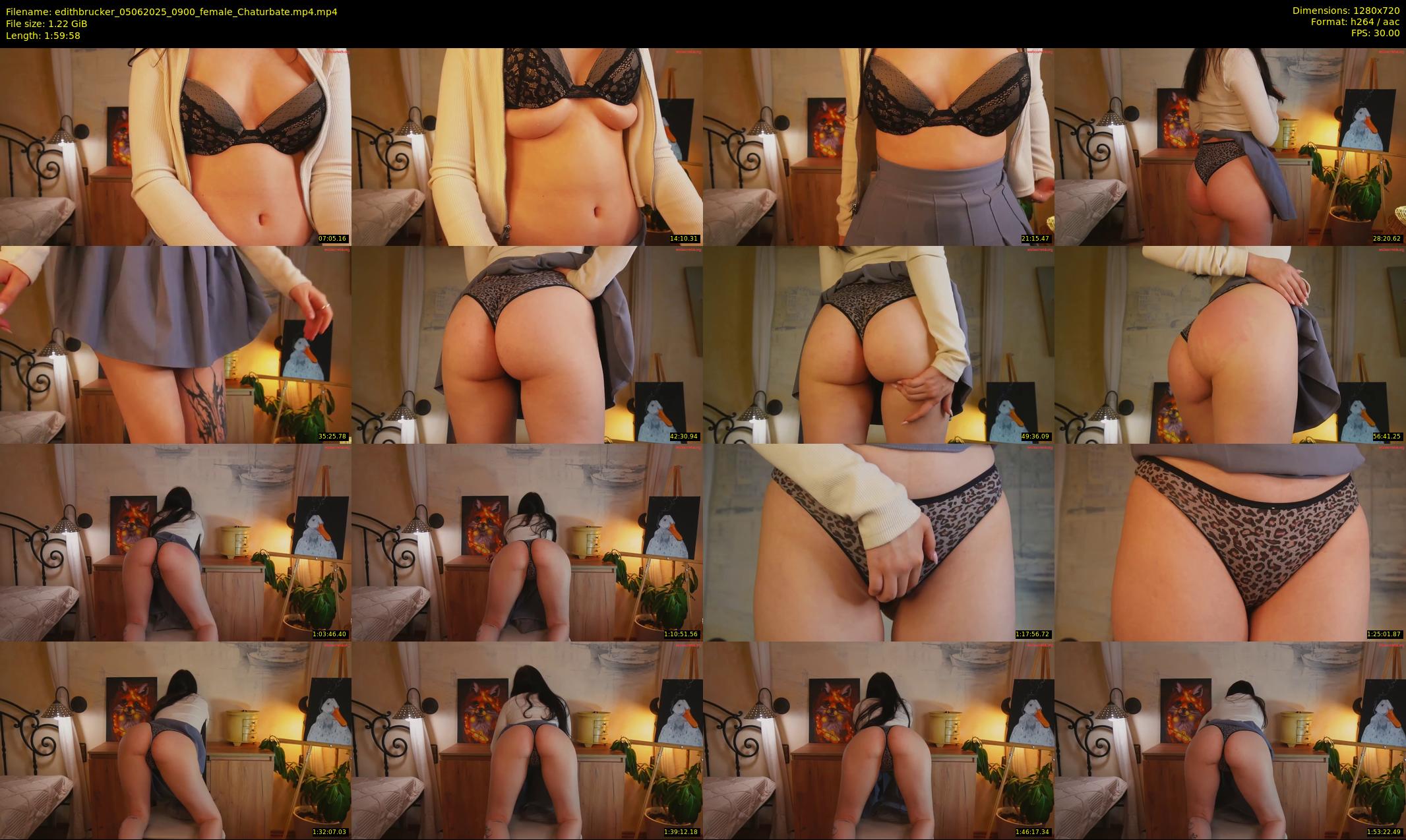edithbrucker — 120 minute Chaturbate female cam show recording, 720p, Jun 5, 2025