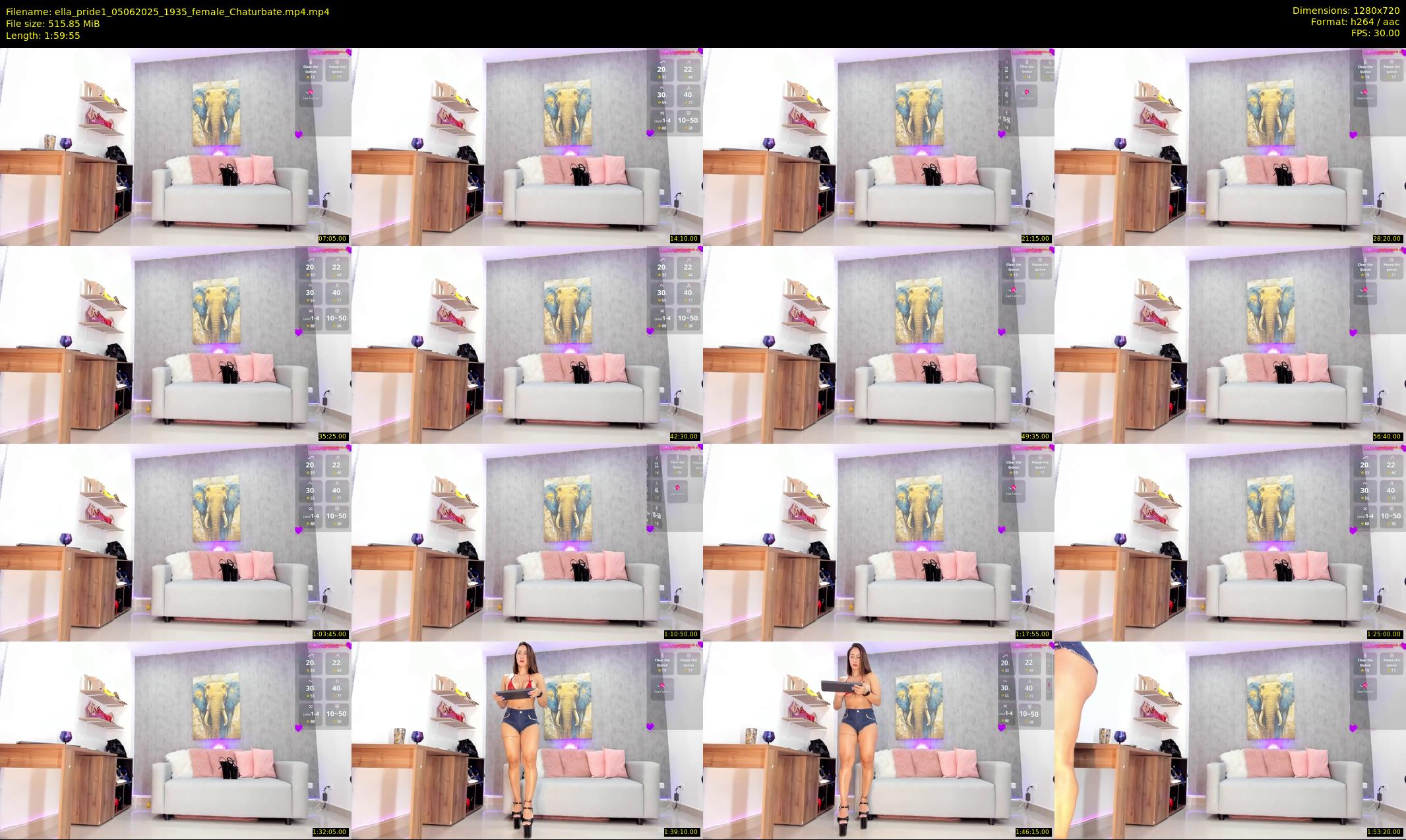 ella_pride1 — 120 minute Chaturbate female cam show recording, 720p, Jun 5, 2025