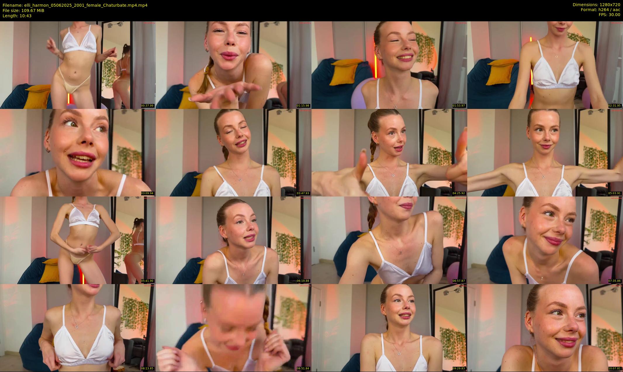 elli_harmon — 11 minute Chaturbate female cam show recording, 720p, Jun 5, 2025