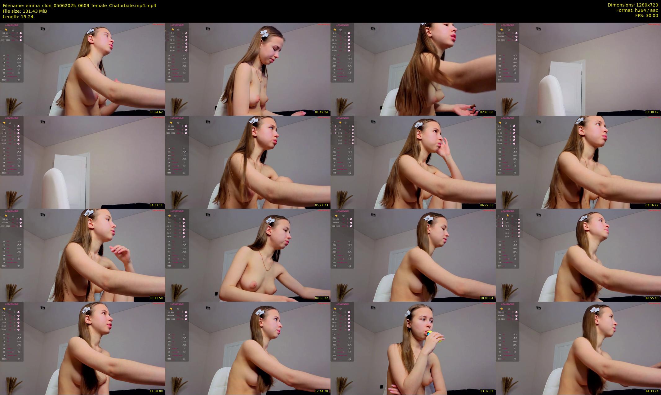 emma_clon — 16 minute Chaturbate female cam show recording, 720p, Jun 5, 2025