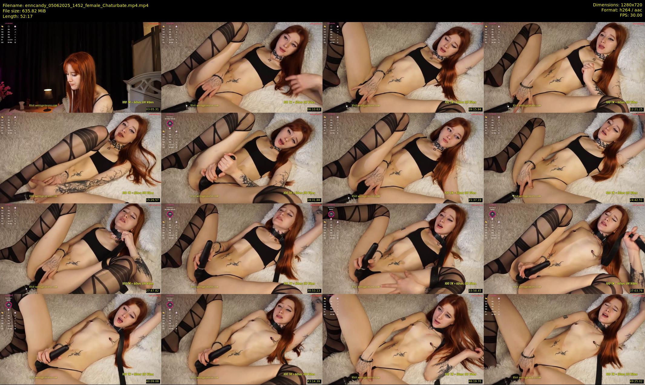 enncandy — 53 minute Chaturbate female cam show recording, 720p, Jun 5, 2025