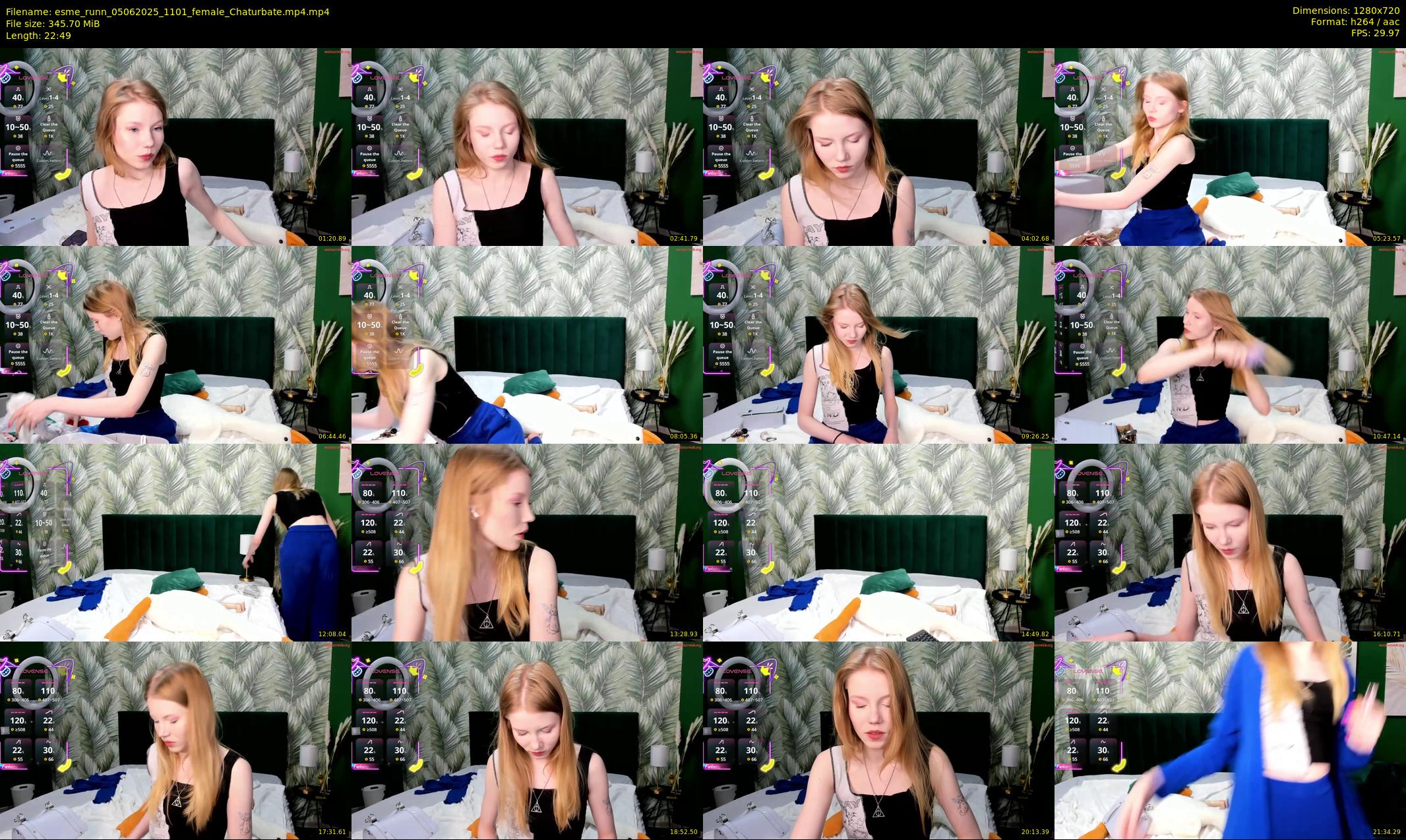 esme_runn — 23 minute Chaturbate female cam show recording, 720p, Jun 5, 2025
