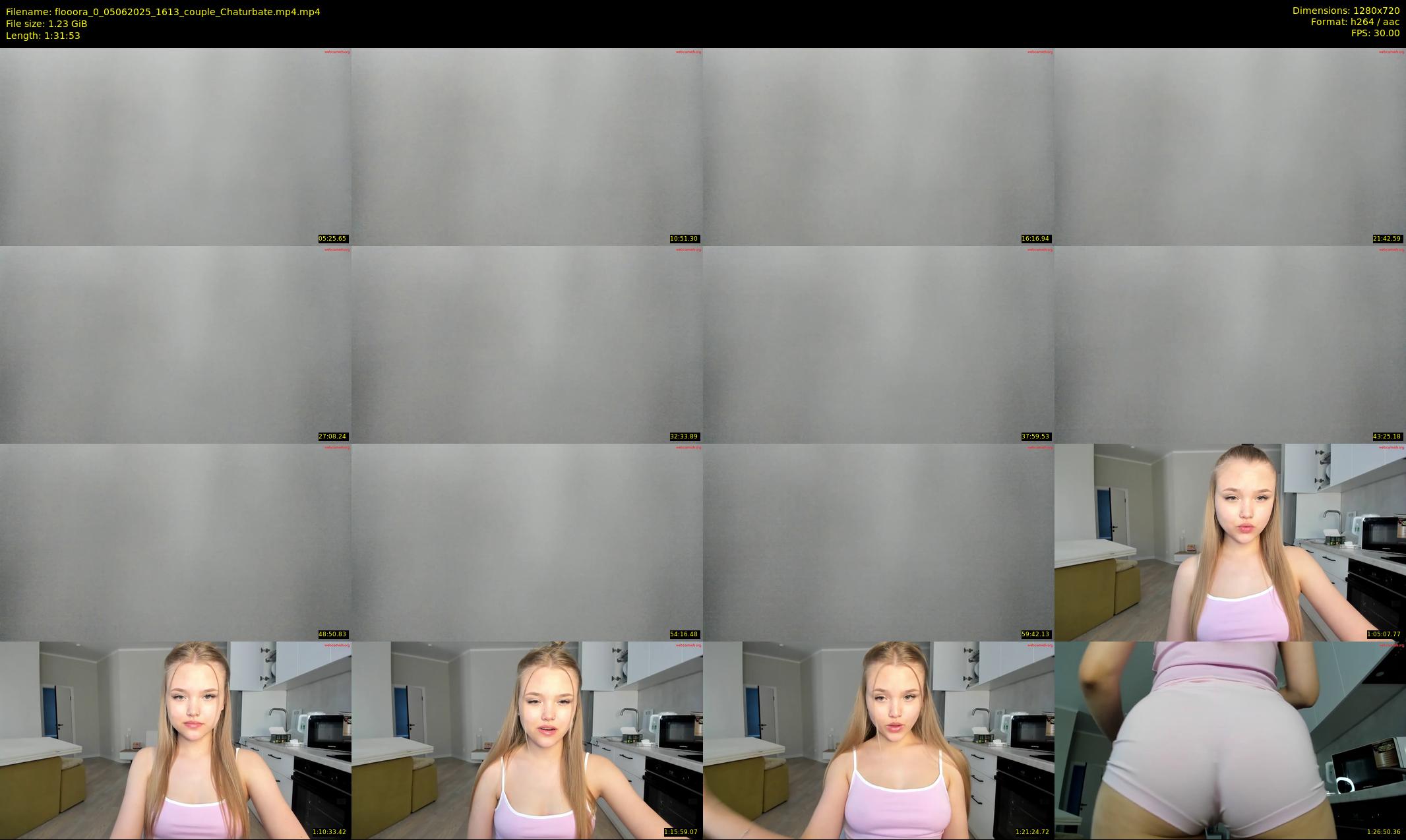 flooora_0 — 92 minute Chaturbate couple cam show recording, 720p, Jun 5, 2025
