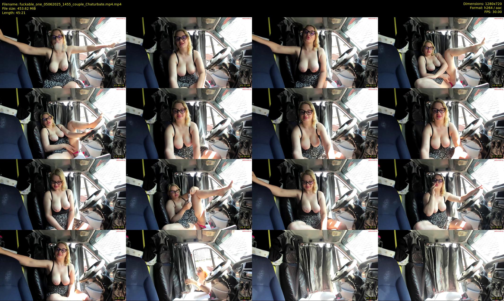 fuckable_one — 46 minute Chaturbate couple cam show recording, 720p, Jun 5, 2025