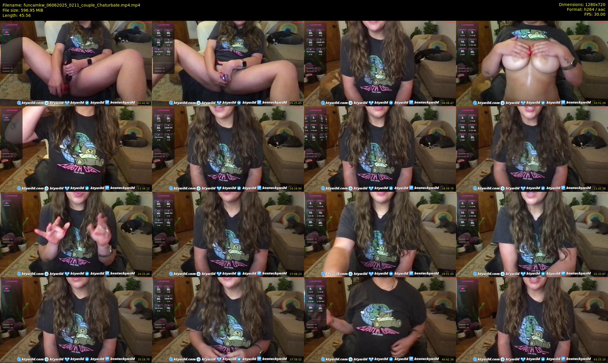 funcamkw — 46 minute Chaturbate female cam show recording, 720p, Jun 6, 2025