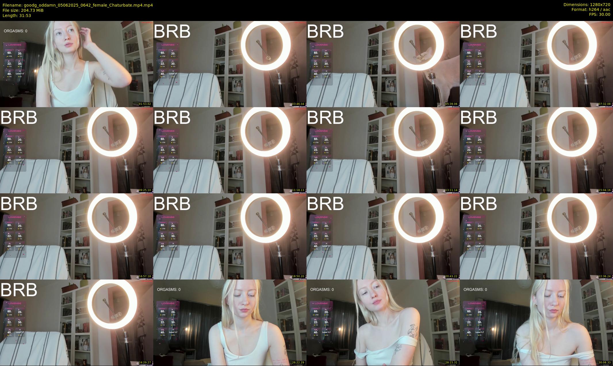 goodg_oddamn — 32 minute Chaturbate female cam show recording, 720p, Jun 5, 2025