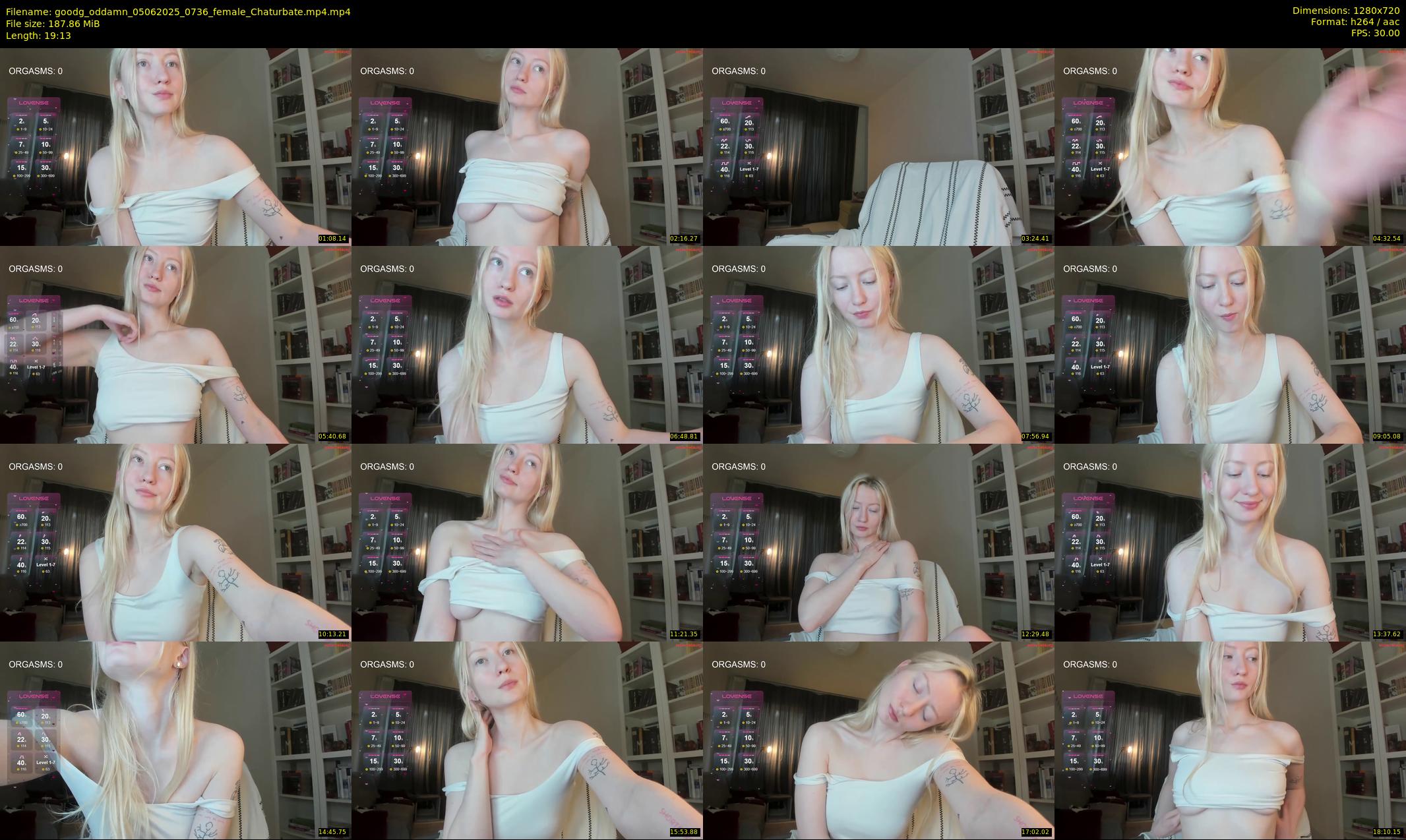 goodg_oddamn — 20 minute Chaturbate female cam show recording, 720p, Jun 5, 2025