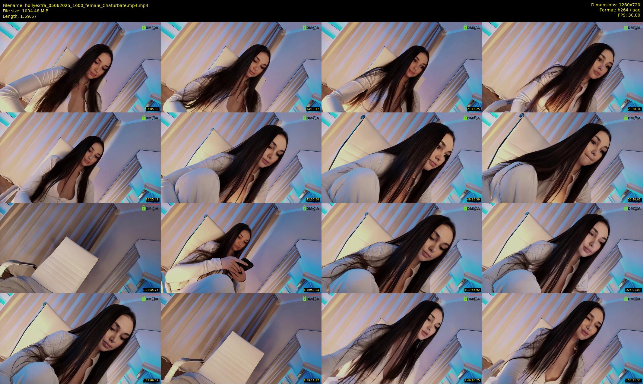 hollyextra — 120 minute Chaturbate female cam show recording, 720p, Jun 5, 2025