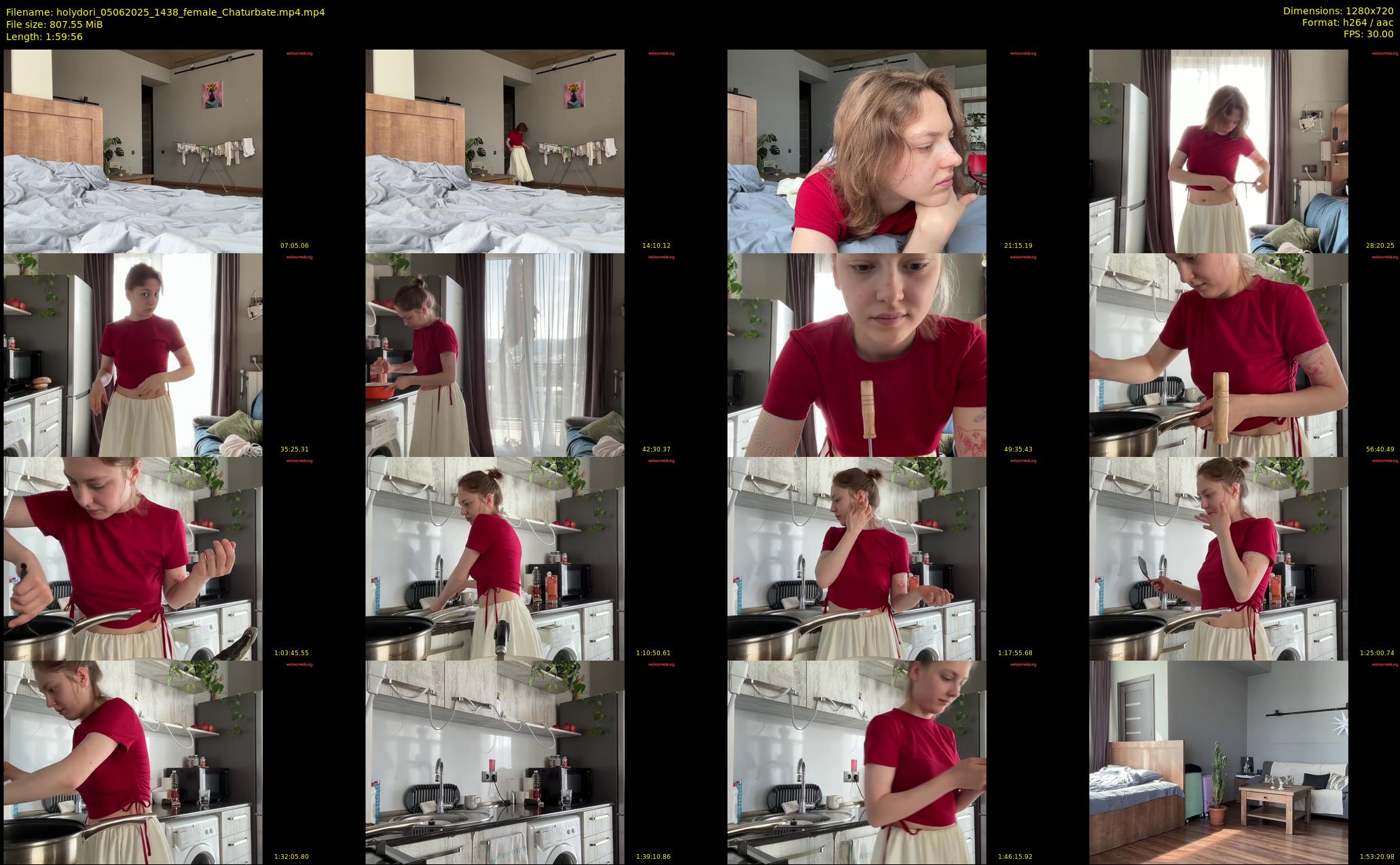 holydori — 120 minute Chaturbate female cam show recording, 720p, Jun 5, 2025