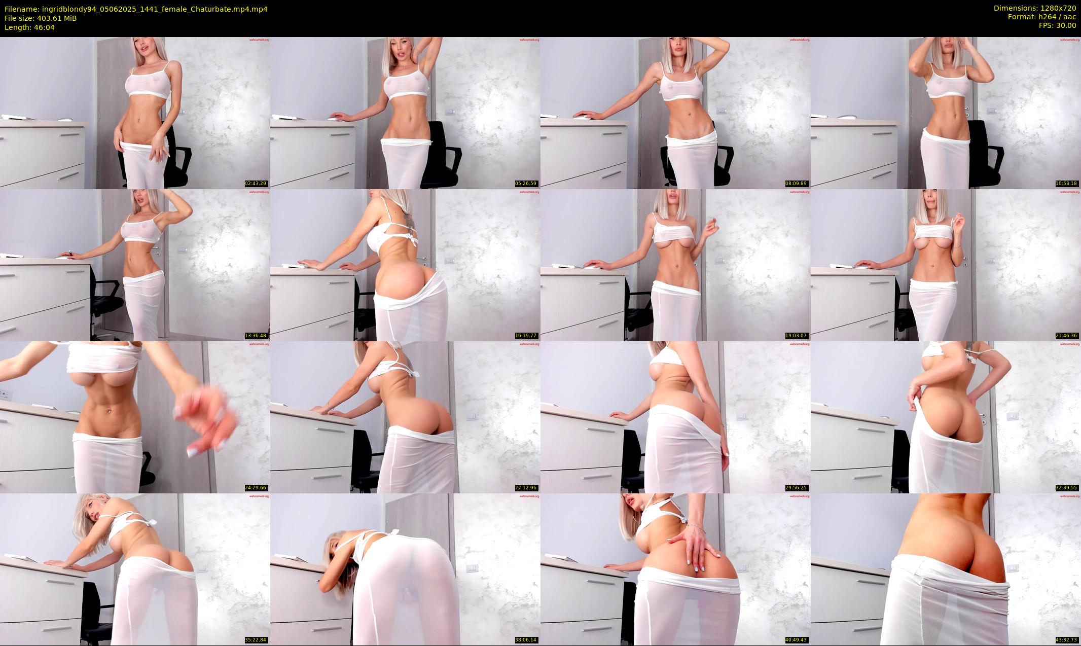 ingridblondy94 — 47 minute Chaturbate female cam show recording, 720p, Jun 5, 2025