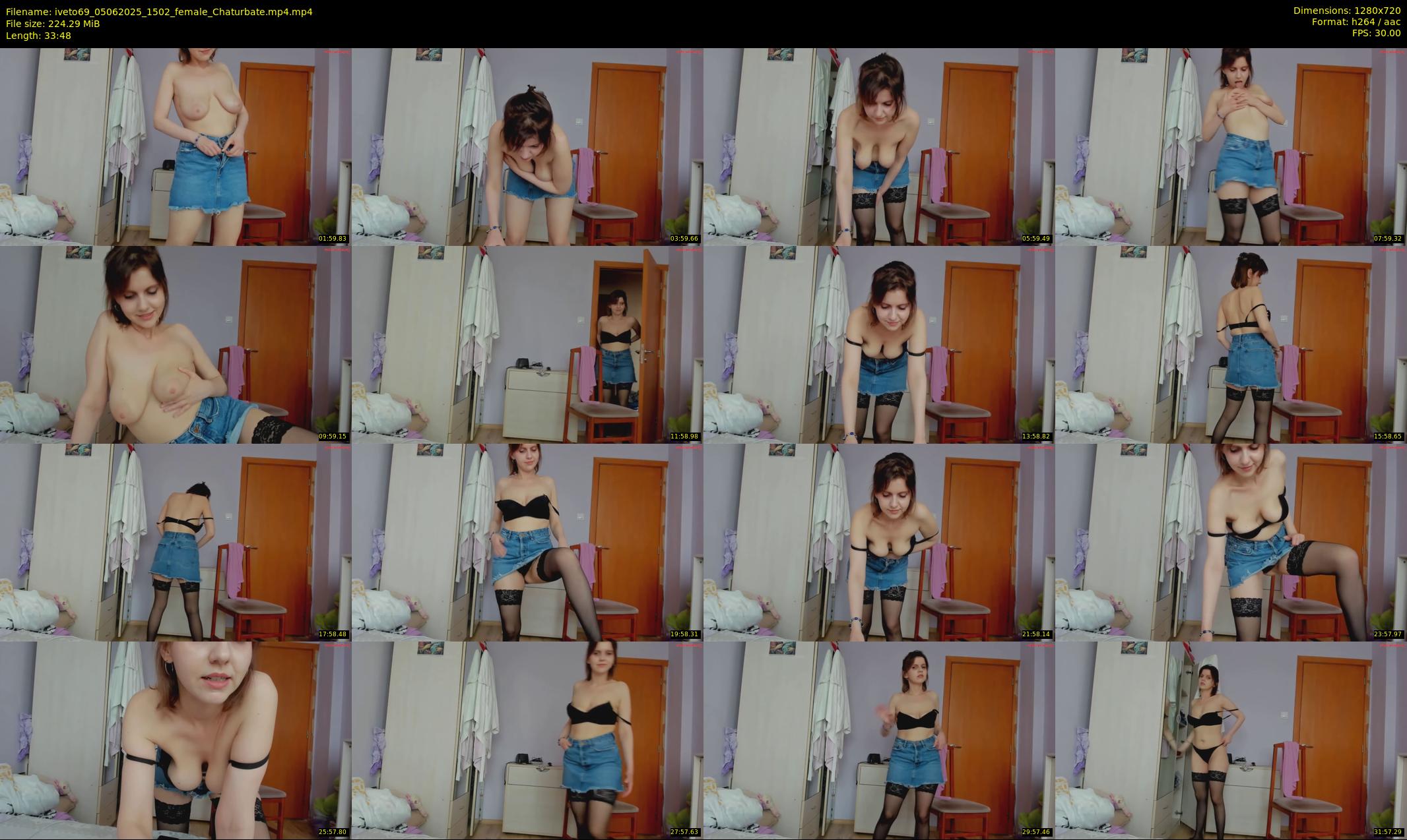 iveto69 — 34 minute Chaturbate female cam show recording, 720p, Jun 5, 2025
