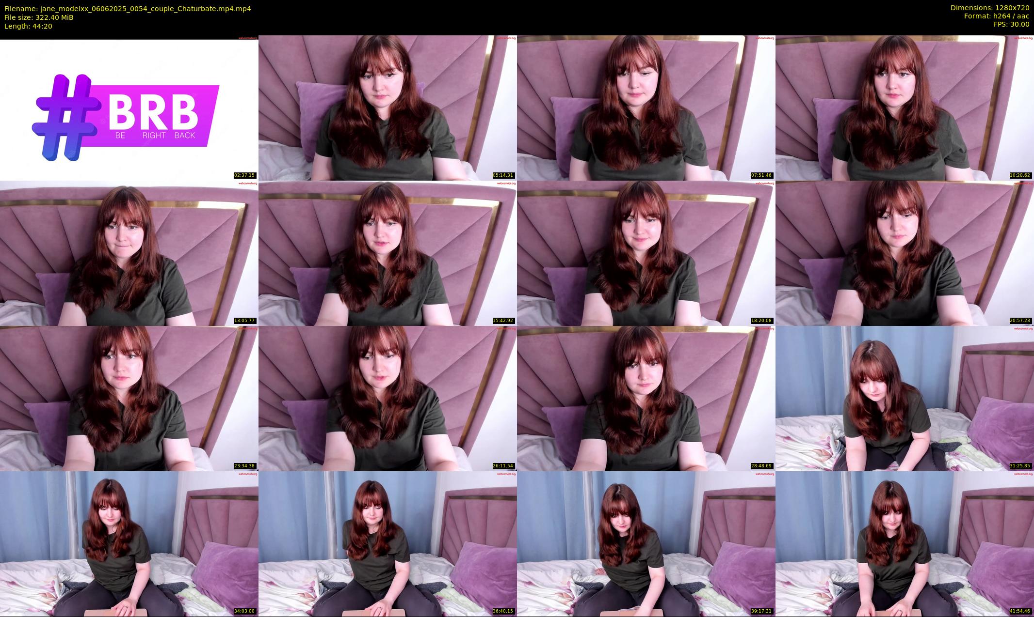 jane_modelxx — 45 minute Chaturbate female cam show recording, 720p, Jun 6, 2025