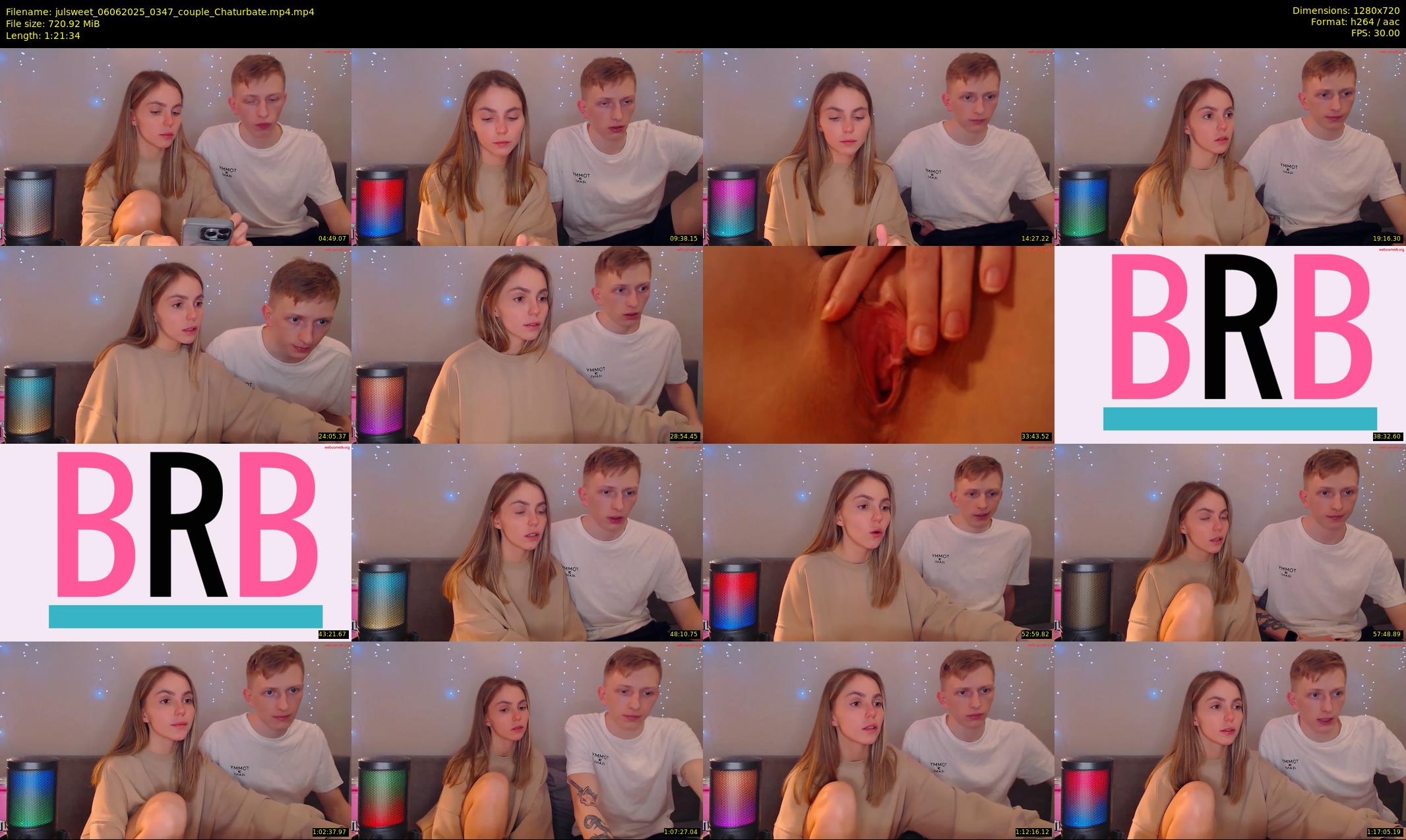 julsweet — 82 minute Chaturbate male cam show recording, 720p, Jun 6, 2025