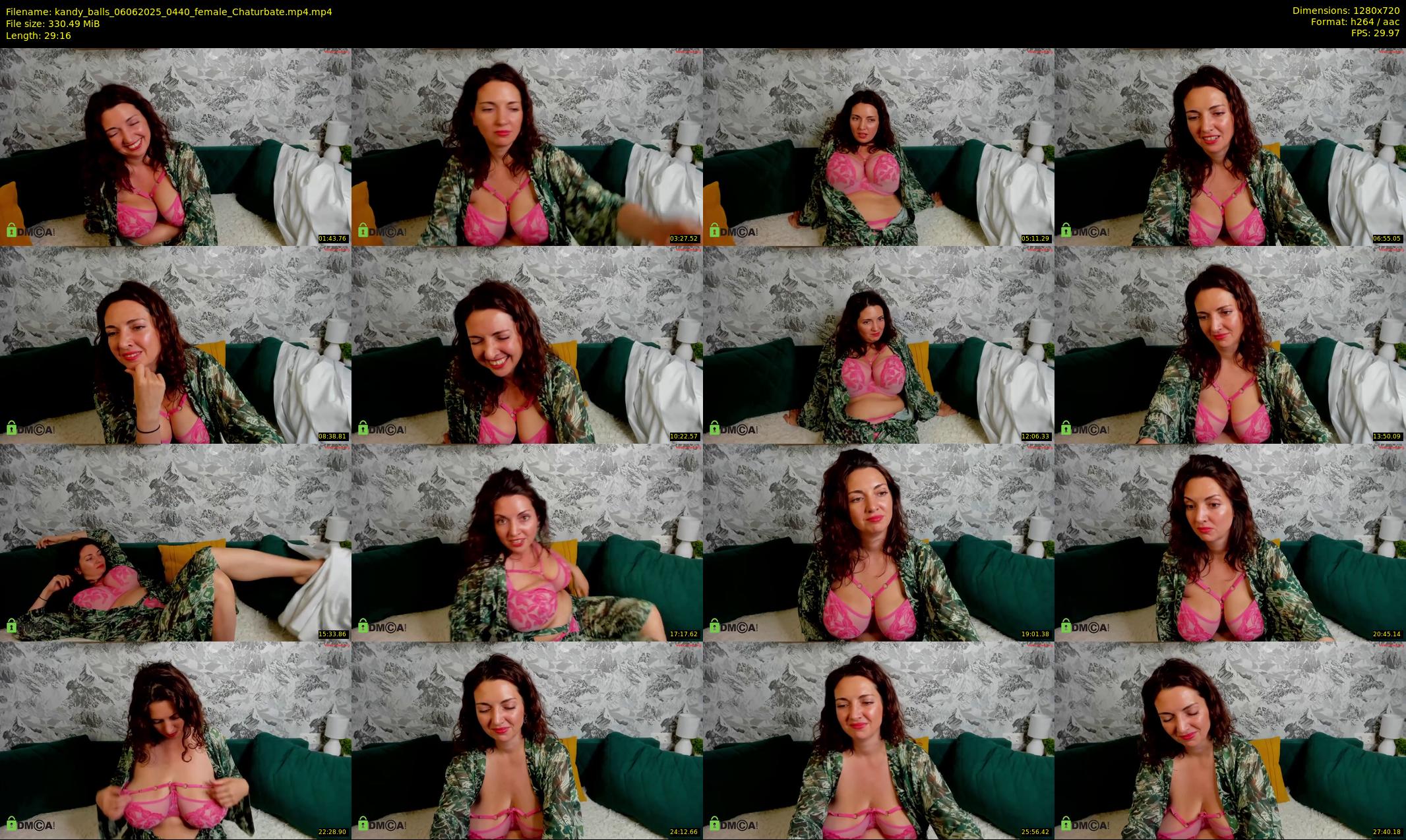 kandy_balls — 30 minute Chaturbate female cam show recording, 720p, Jun 6, 2025