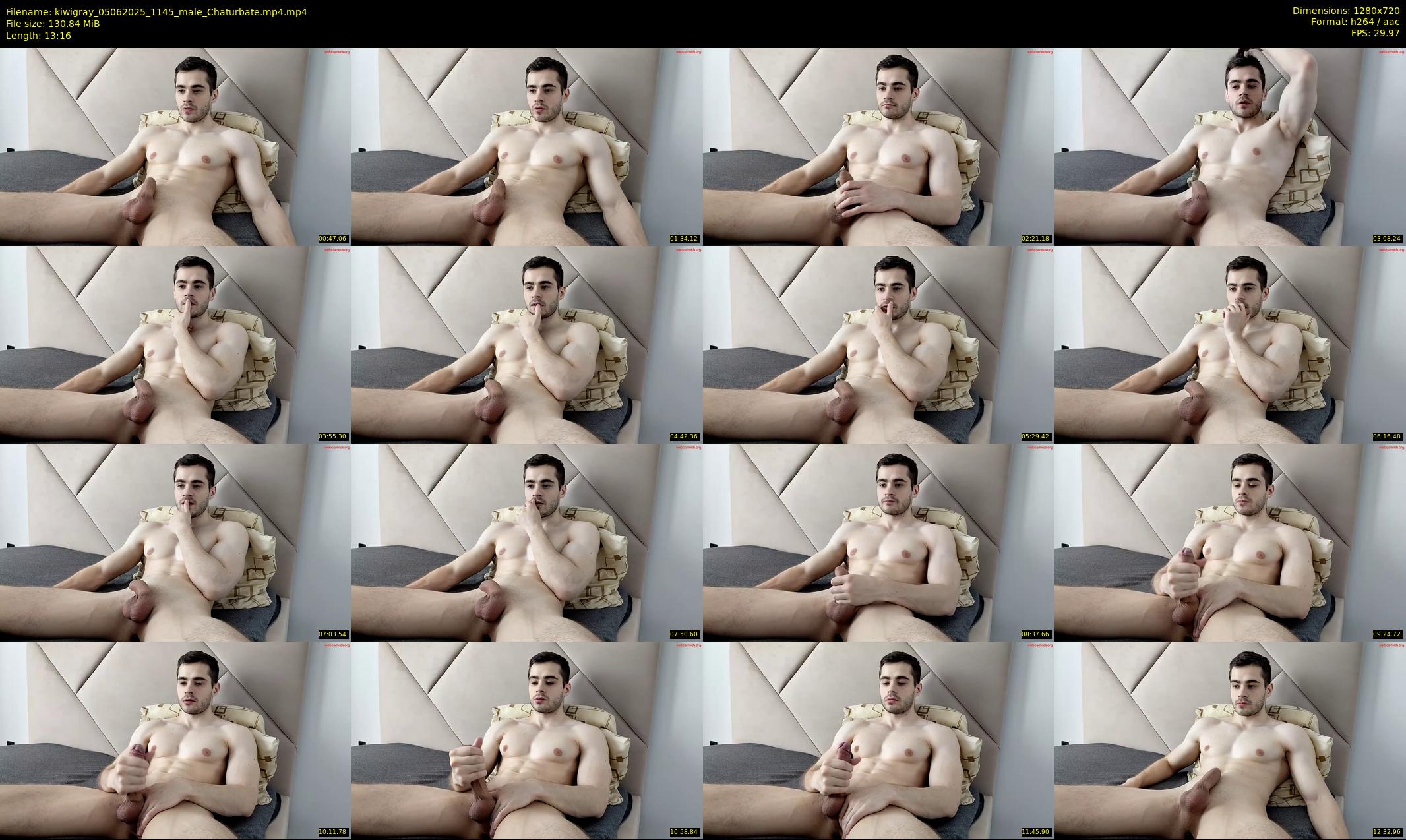 kiwigray — 14 minute Chaturbate male cam show recording, 720p, Jun 5, 2025
