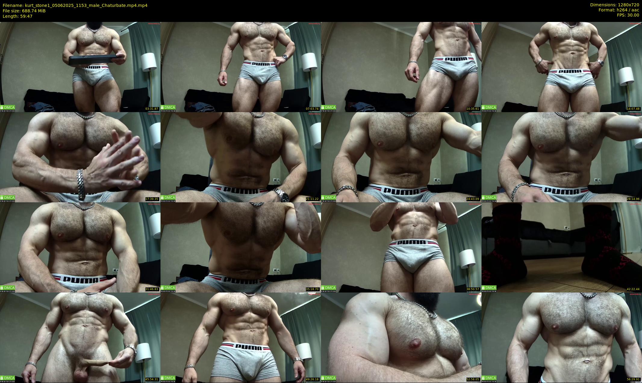 kurt_stone1 — 60 minute Chaturbate male cam show recording, 720p, Jun 5, 2025