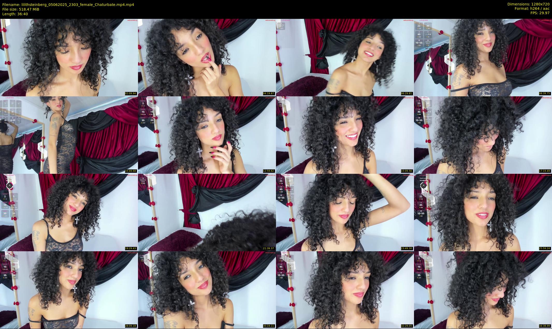 lilithsteinberg — 37 minute Chaturbate female cam show recording, 720p, Jun 5, 2025