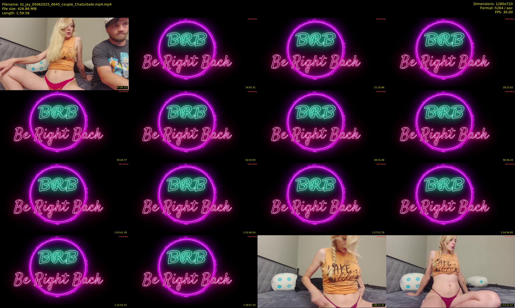 liz_jay — 120 minute Chaturbate couple cam show recording, 720p, Jun 5, 2025