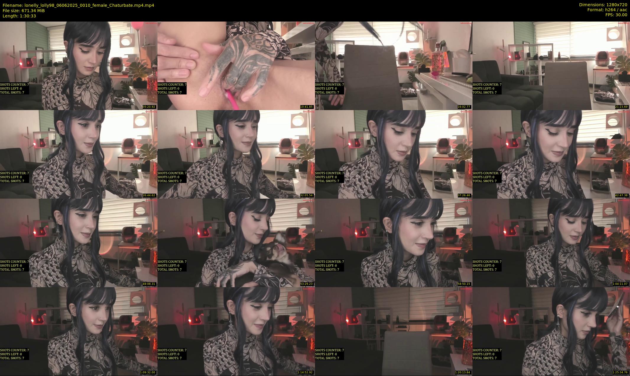 lonelly_lolly98 — 91 minute Chaturbate female cam show recording, 720p, Jun 6, 2025