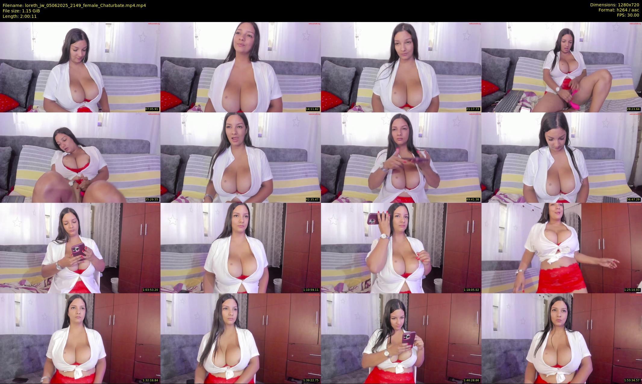 loreth_jw — 121 minute Chaturbate female cam show recording, 720p, Jun 5, 2025