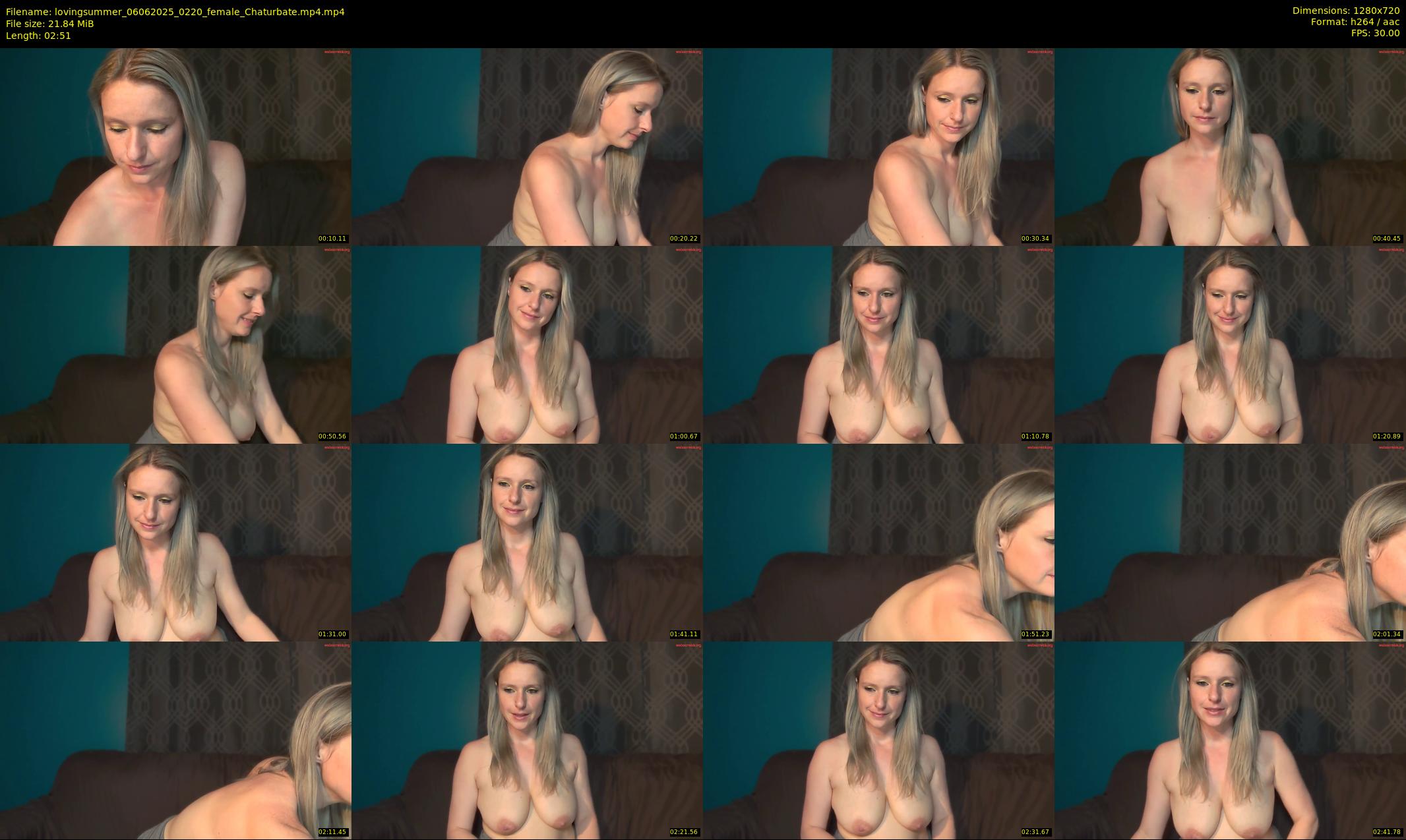 lovingsummer — 3 minute Chaturbate female cam show recording, 720p, Jun 6, 2025