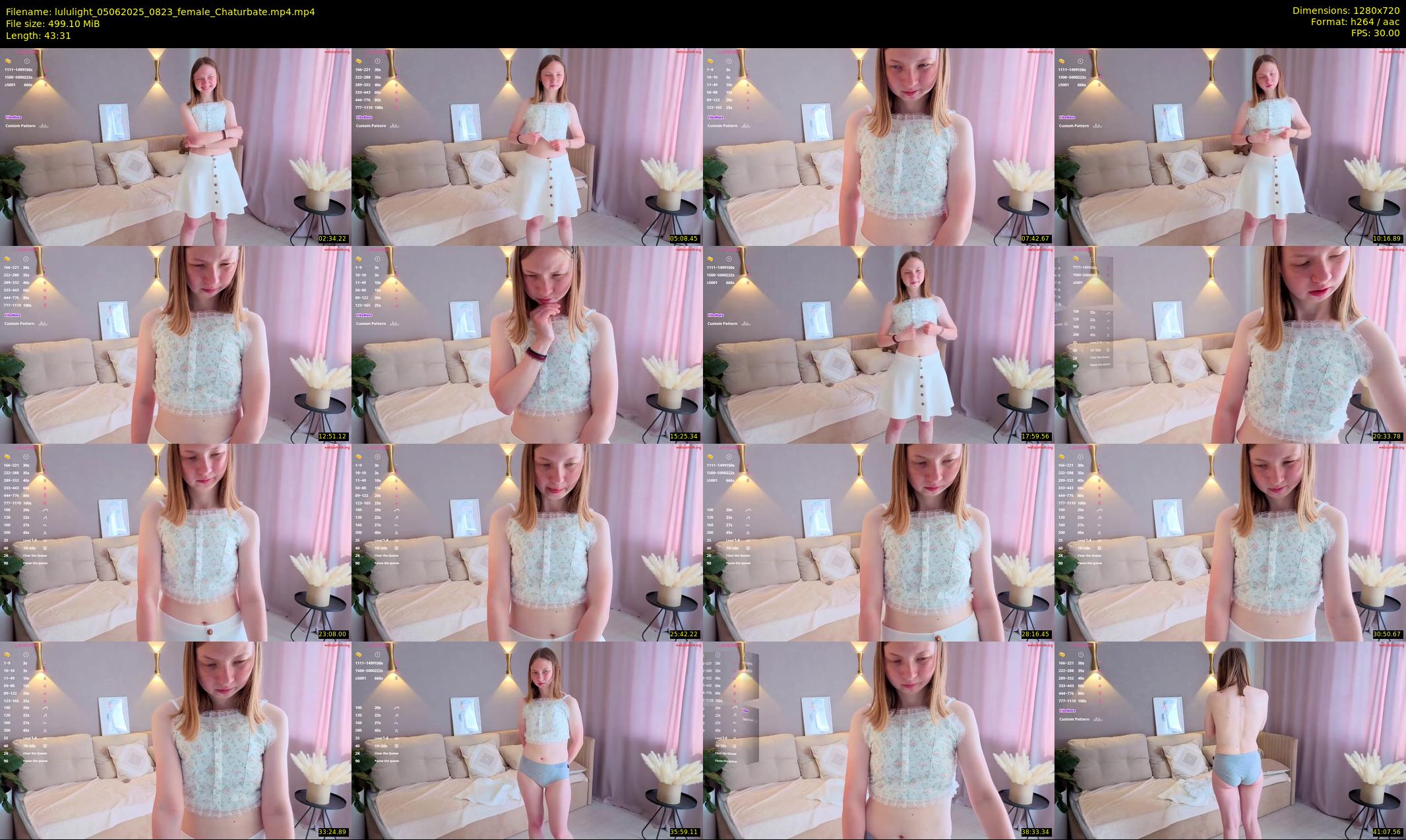 lululight — 44 minute Chaturbate female cam show recording, 720p, Jun 5, 2025