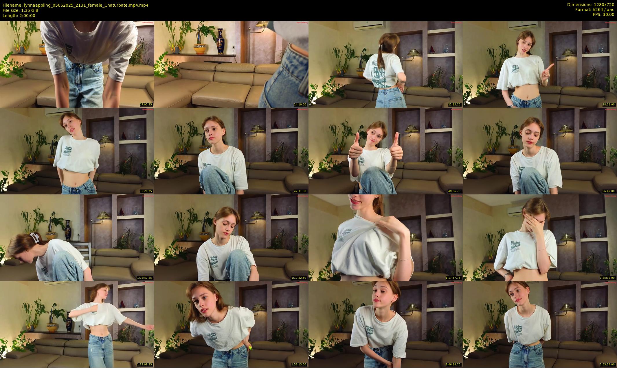 lynnaappling — 120 minute Chaturbate female cam show recording, 720p, Jun 5, 2025