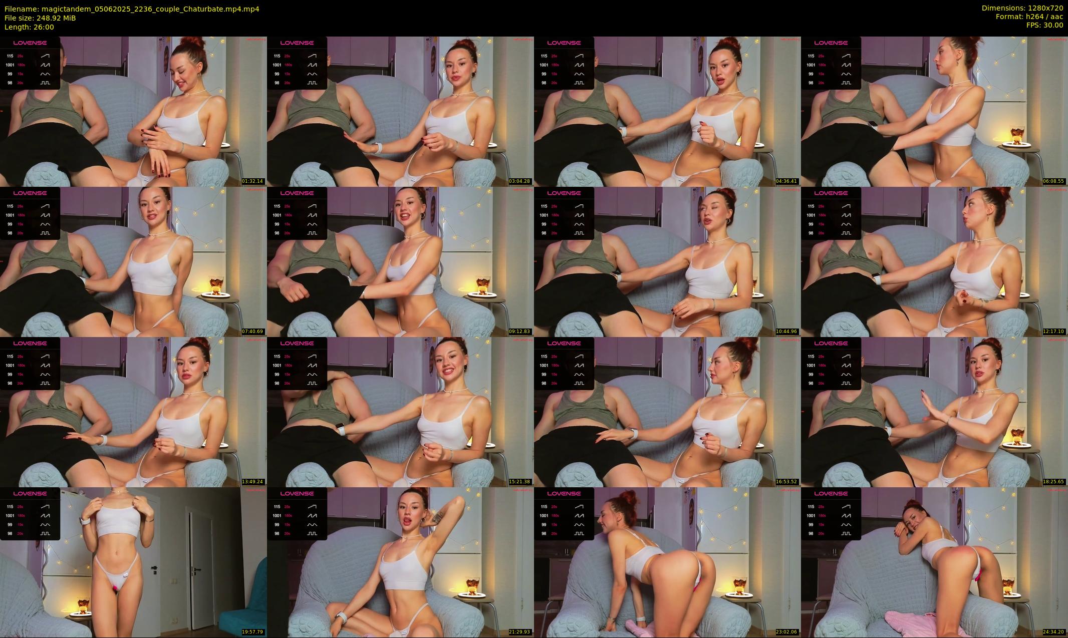 magictandem — 26 minute Chaturbate couple cam show recording, 720p, Jun 5, 2025