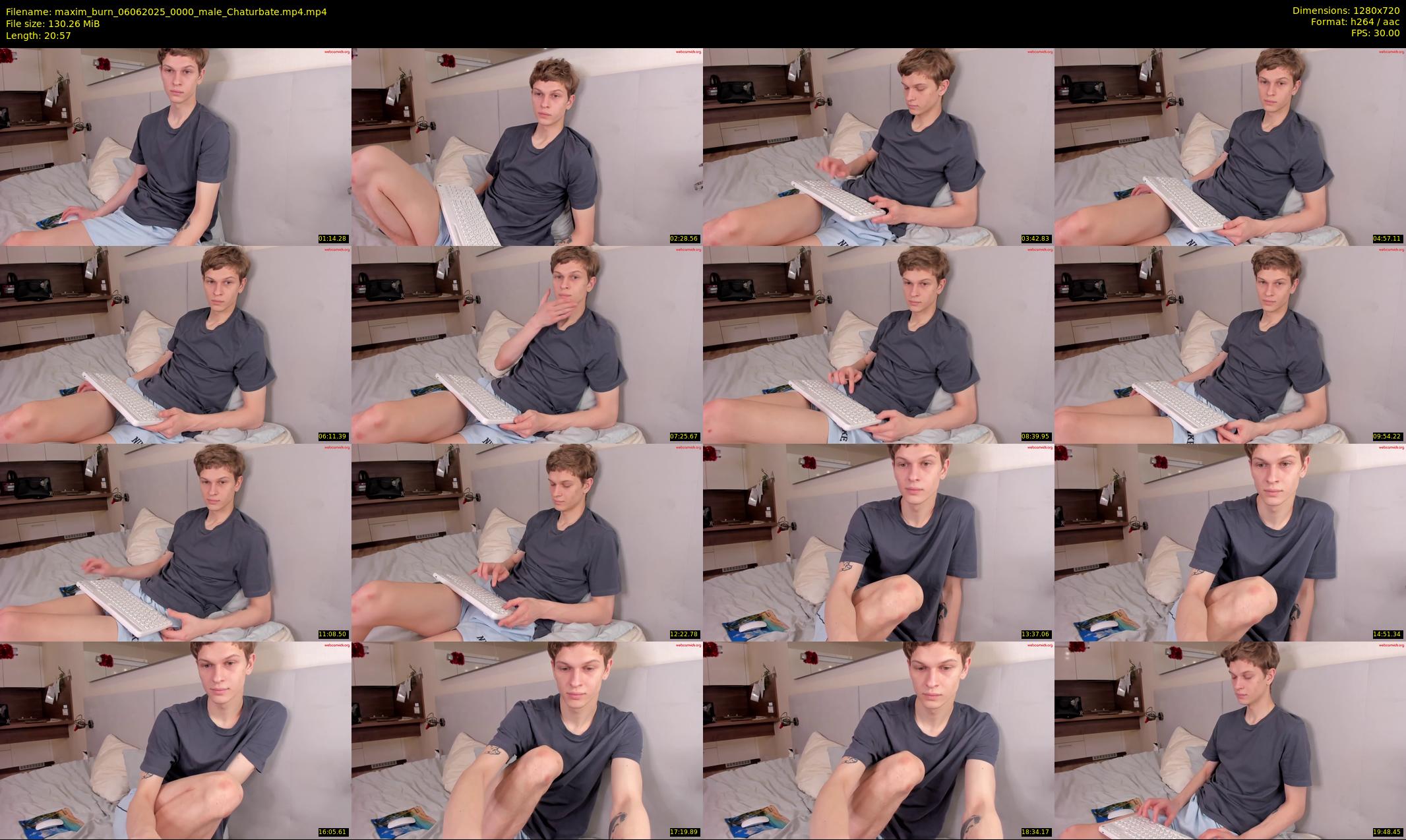 maxim_burn — 21 minute Chaturbate male cam show recording, 720p, Jun 6, 2025