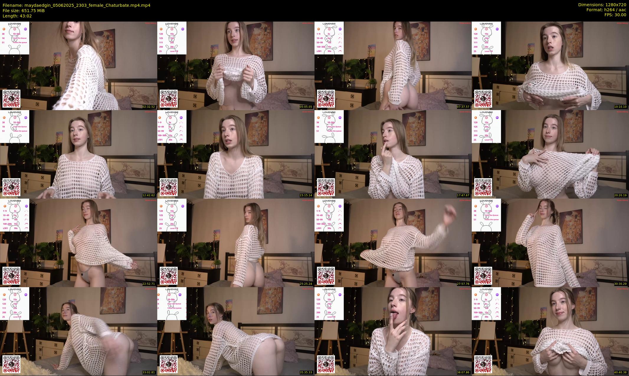 maydaedgin — 44 minute Chaturbate female cam show recording, 720p, Jun 5, 2025
