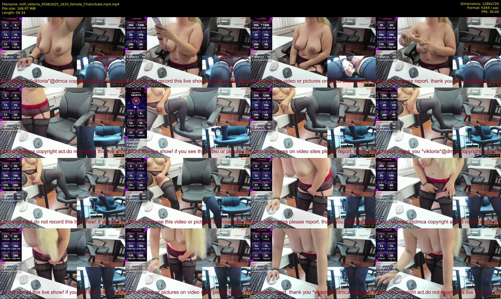 milf_viktoria — 10 minute Chaturbate female cam show recording, 720p, Jun 5, 2025