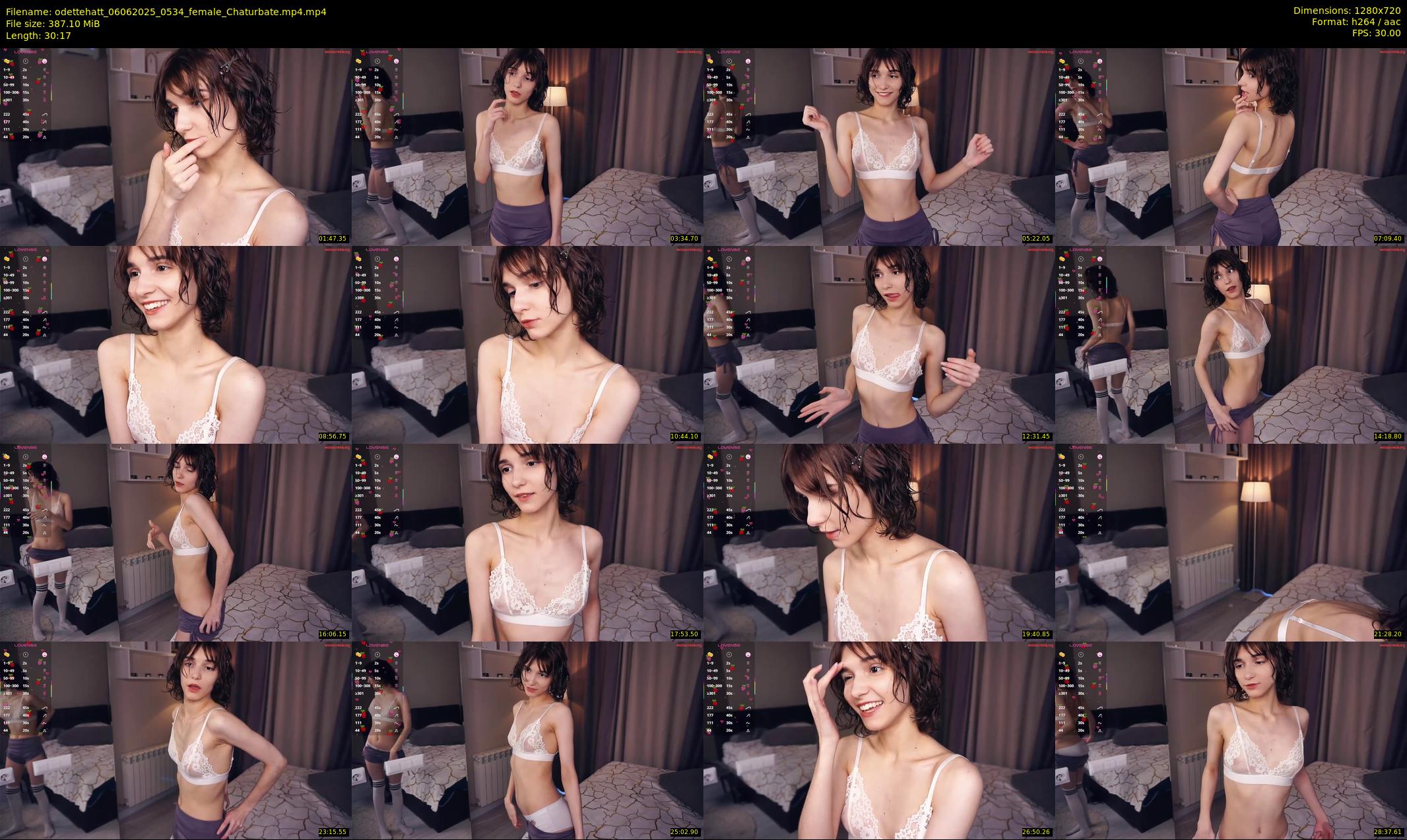 odettehatt — 31 minute Chaturbate female cam show recording, 720p, Jun 6, 2025