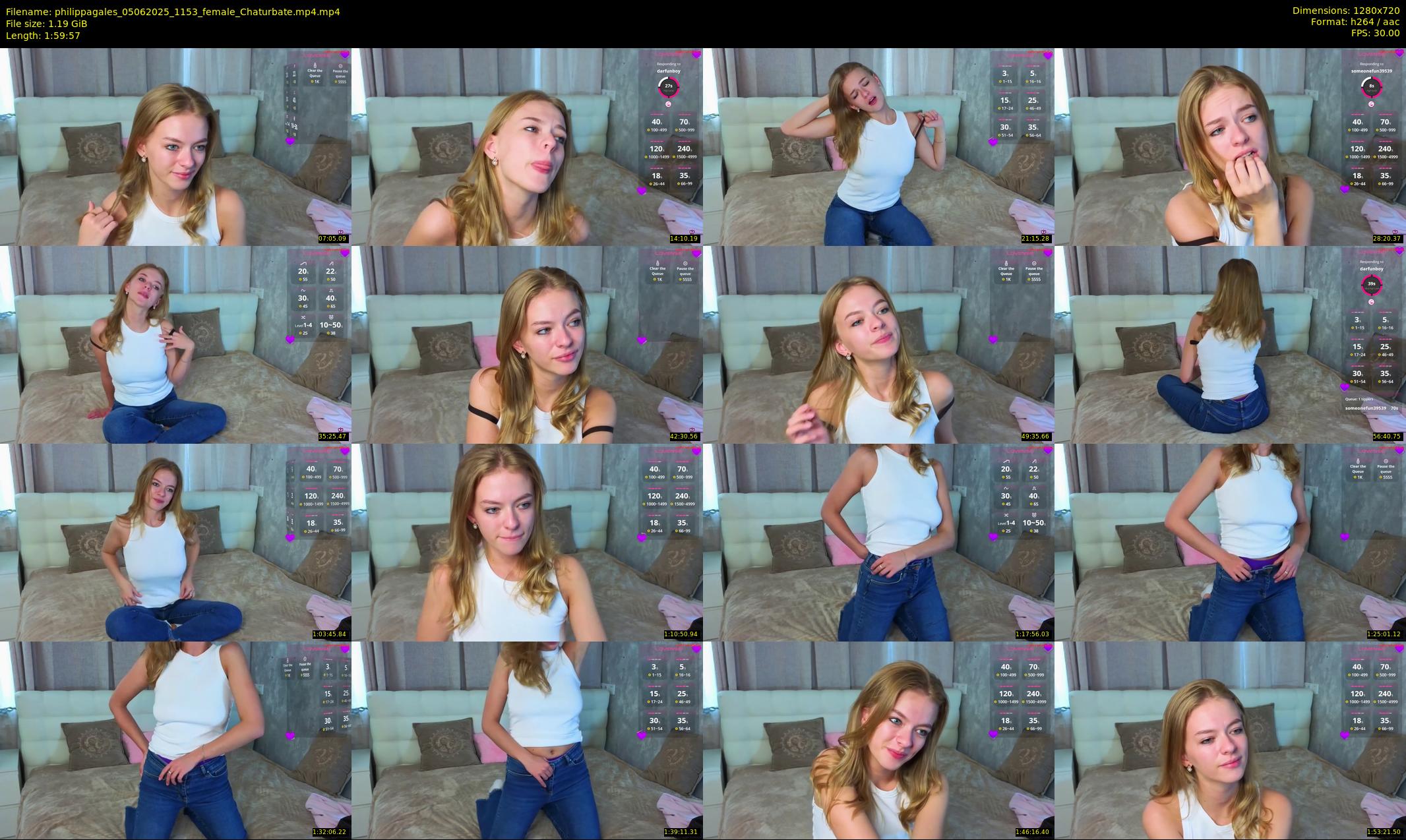 philippagales — 120 minute Chaturbate female cam show recording, 720p, Jun 5, 2025